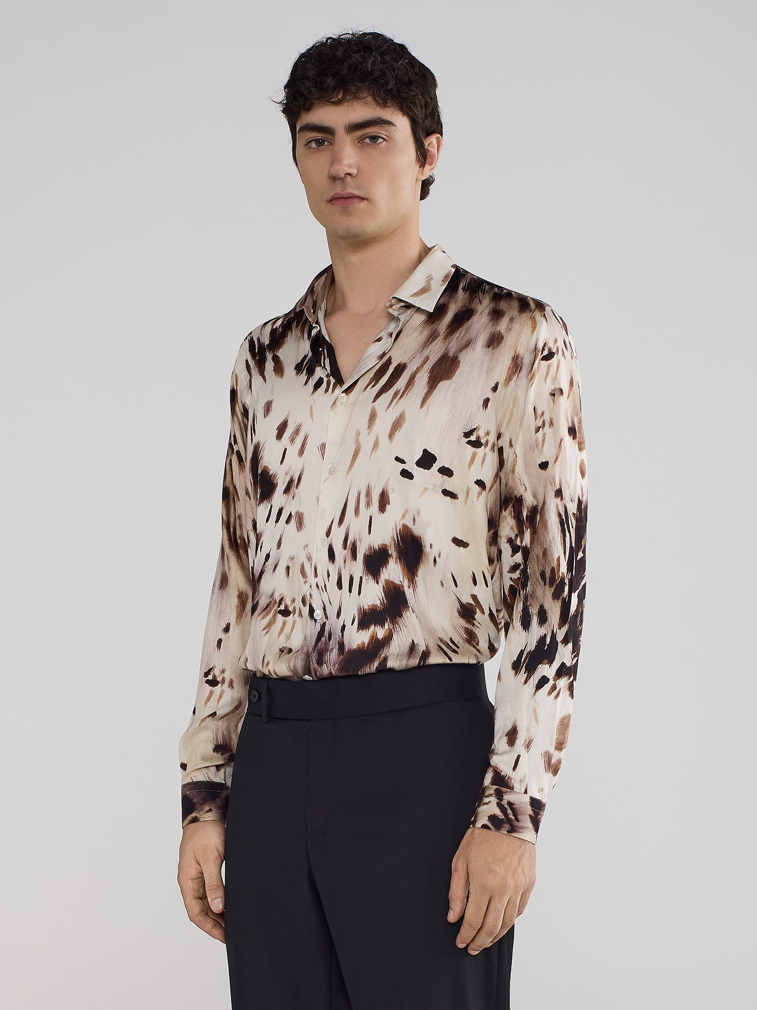 CAMICIA STAMPATA ANIMALIER