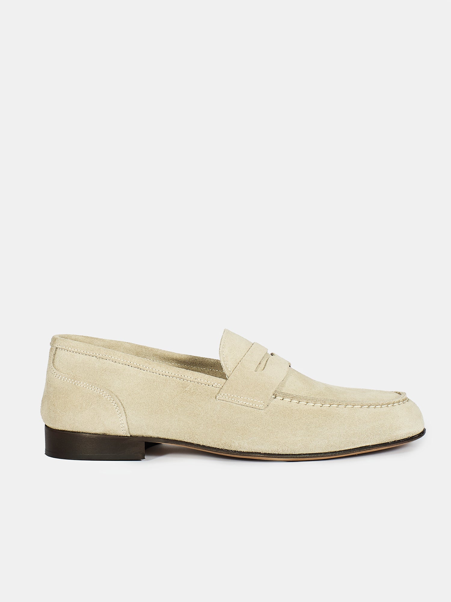 Mocassino in pelle suede