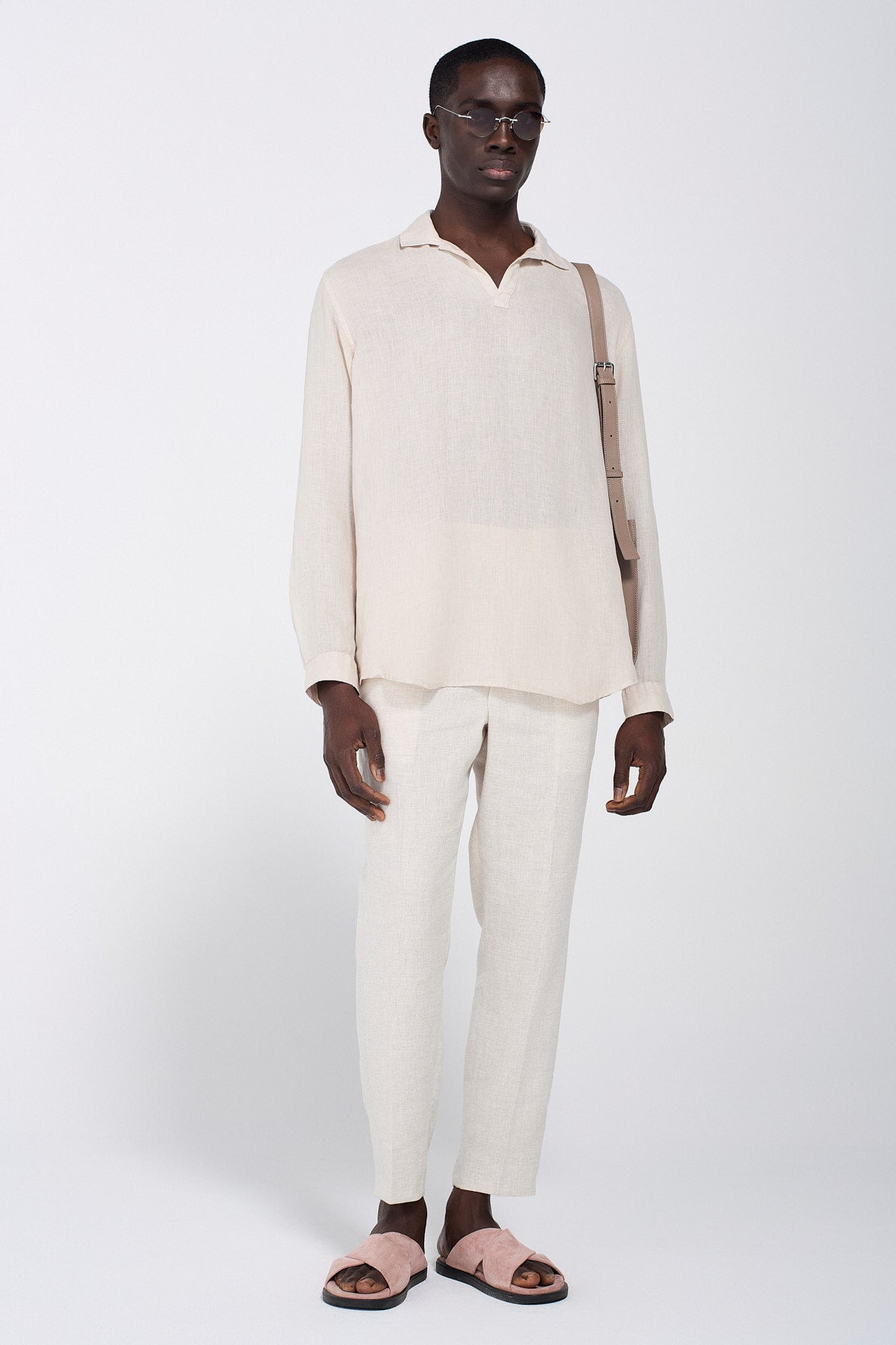 LINEN SAFARI SHIRT