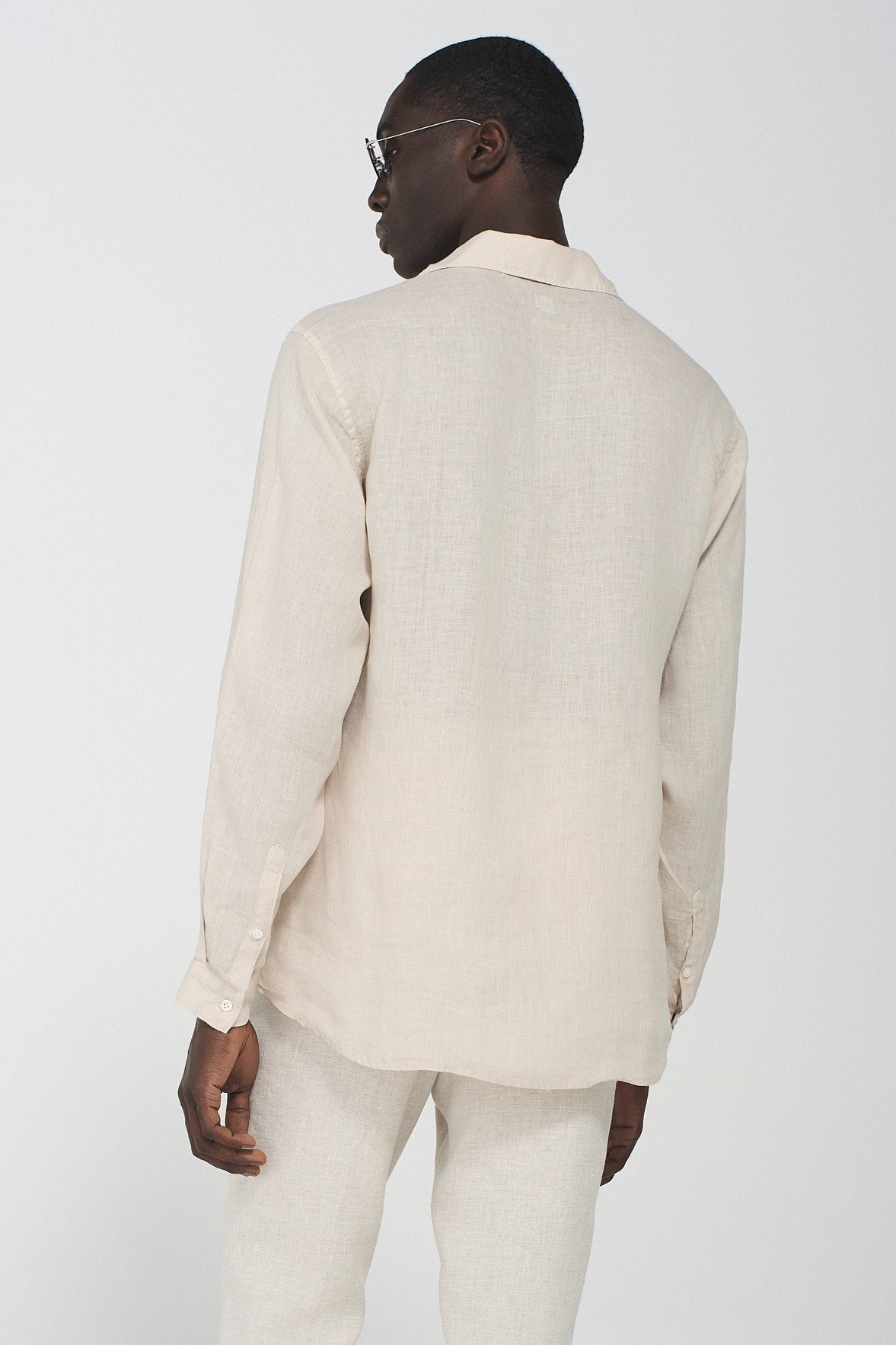 CAMICIA IN LINO SAFARI