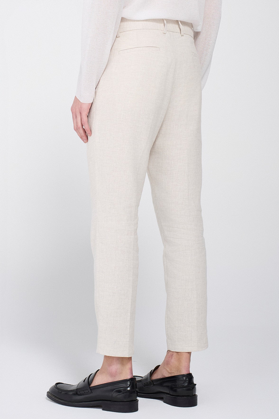 LINEN SUIT PANTS