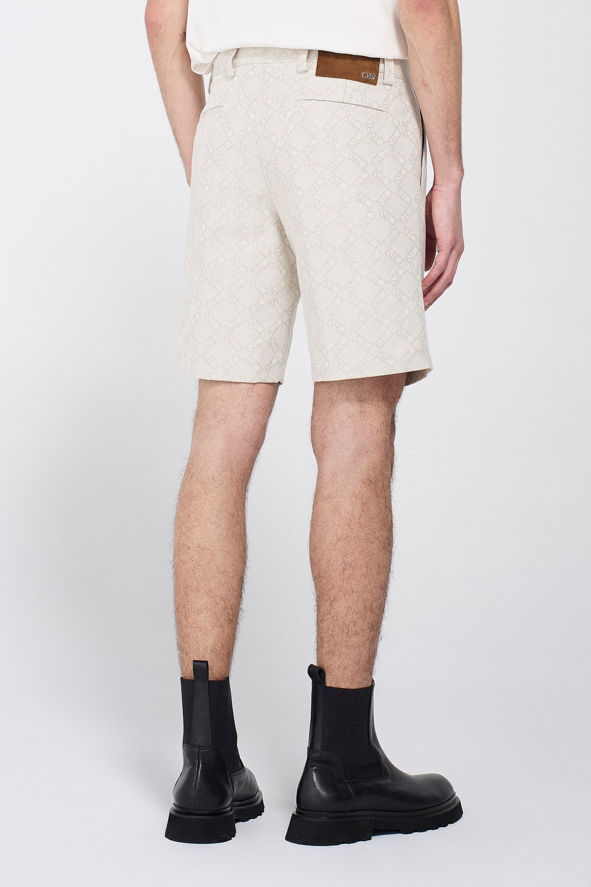 CANVAS MONOGRAM SHORTS
