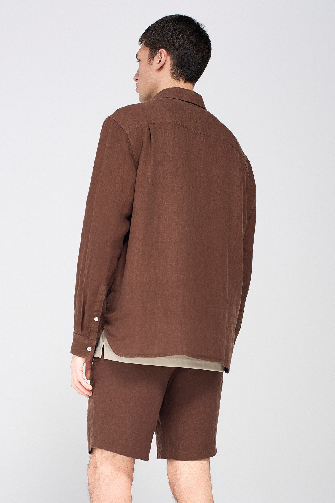 RELAXED FIT LINEN SHIRT