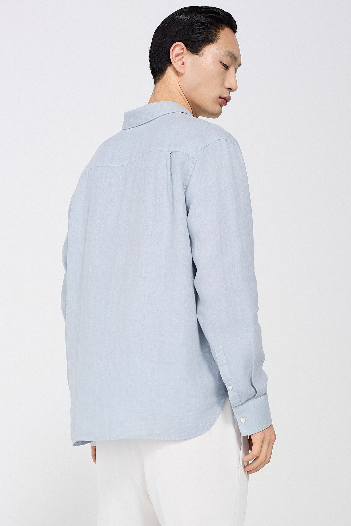RELAXED FIT LINEN SHIRT