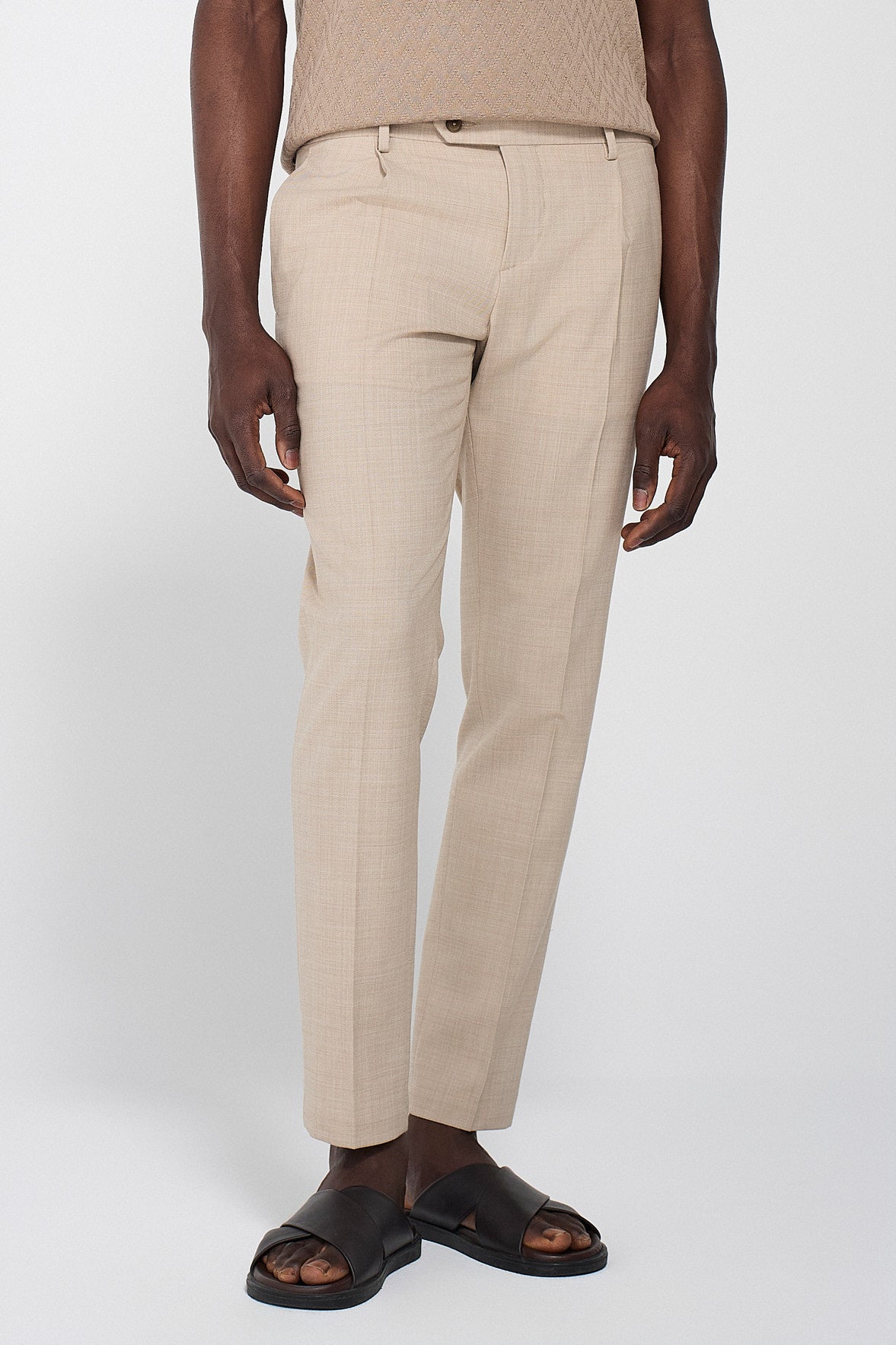 PANTALONE DA ABITO IN FRESCO LANA