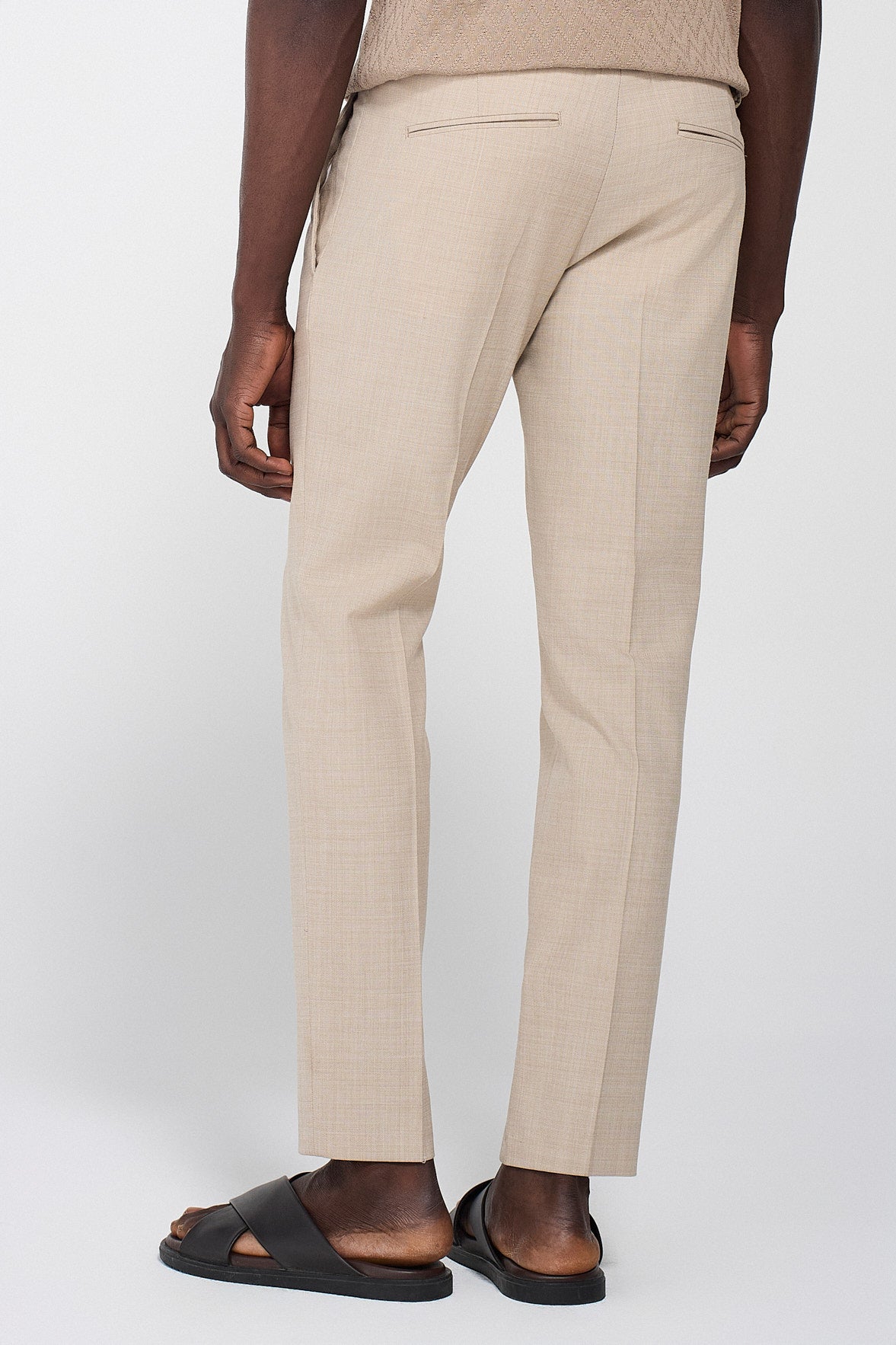 PANTALONE DA ABITO IN FRESCO LANA