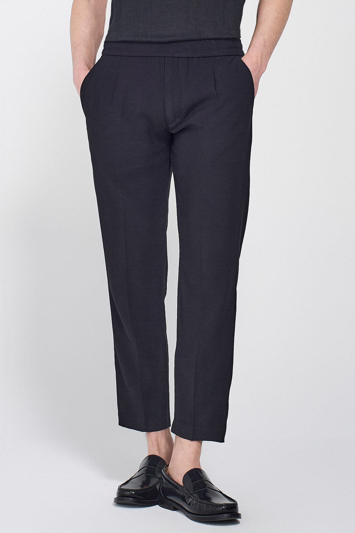 PANTALONE IN LINO CON COULISSE