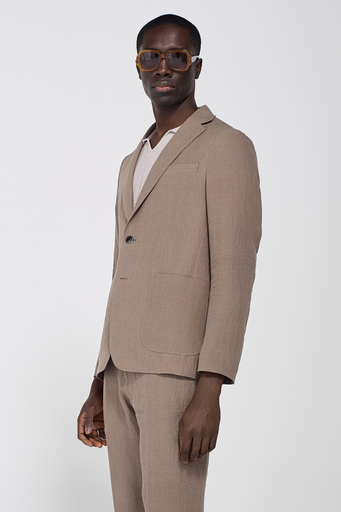 LINEN SUIT BLAZER