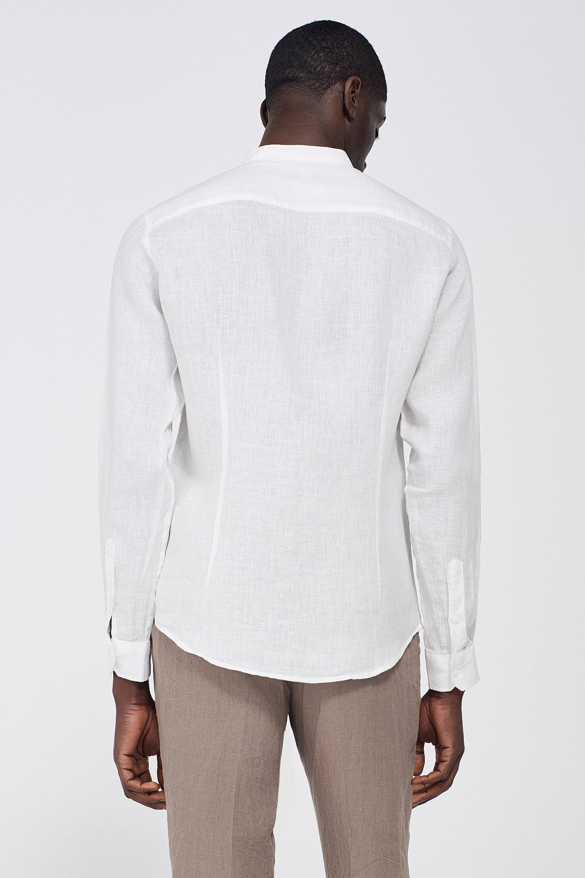 CAMICIA COREANA IN LINO