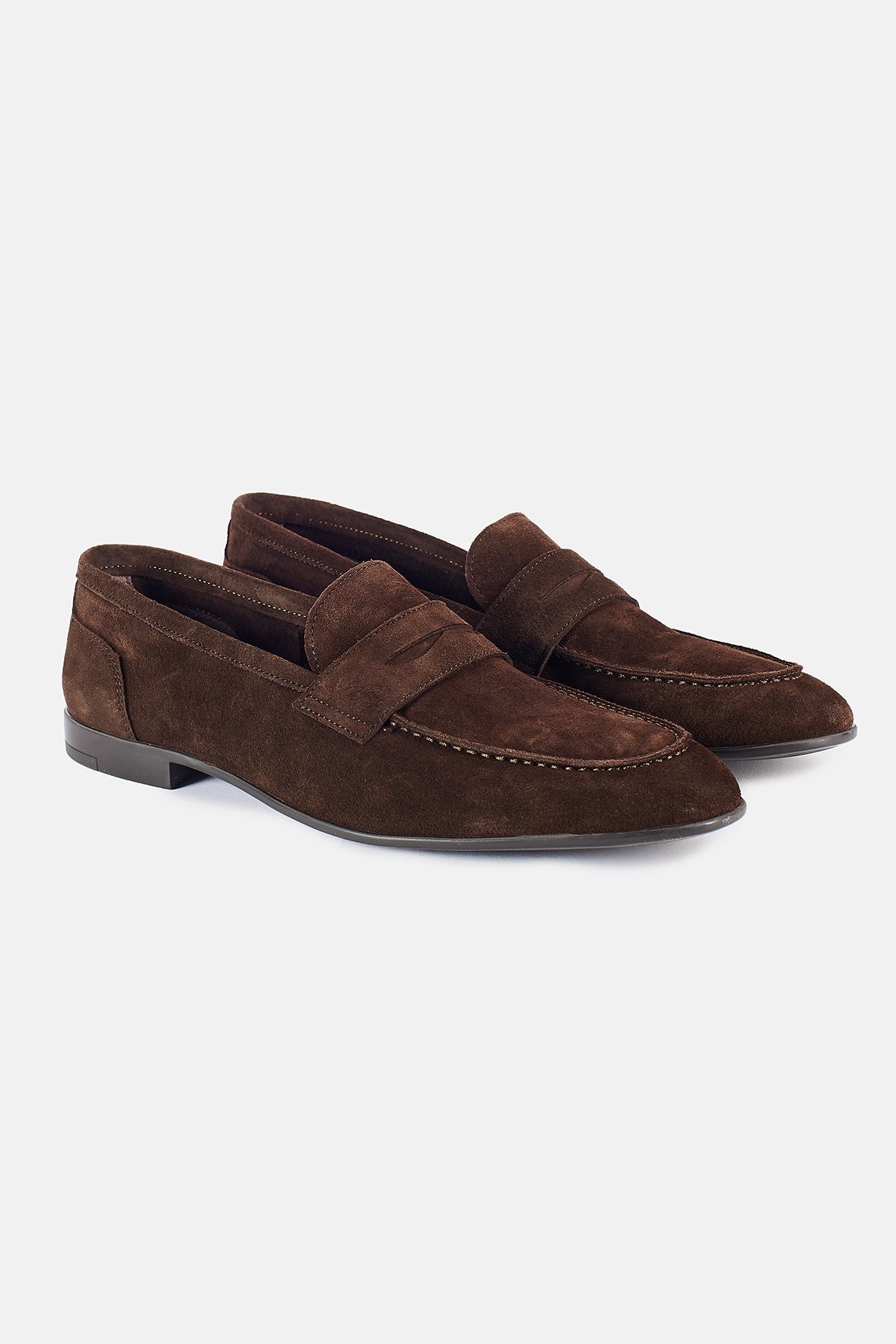 SUEDE LOAFERS