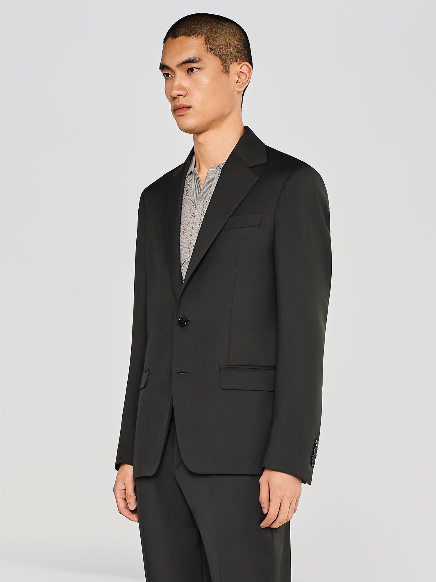 SUITE JACKET IN 100% VIRGIN WOOL