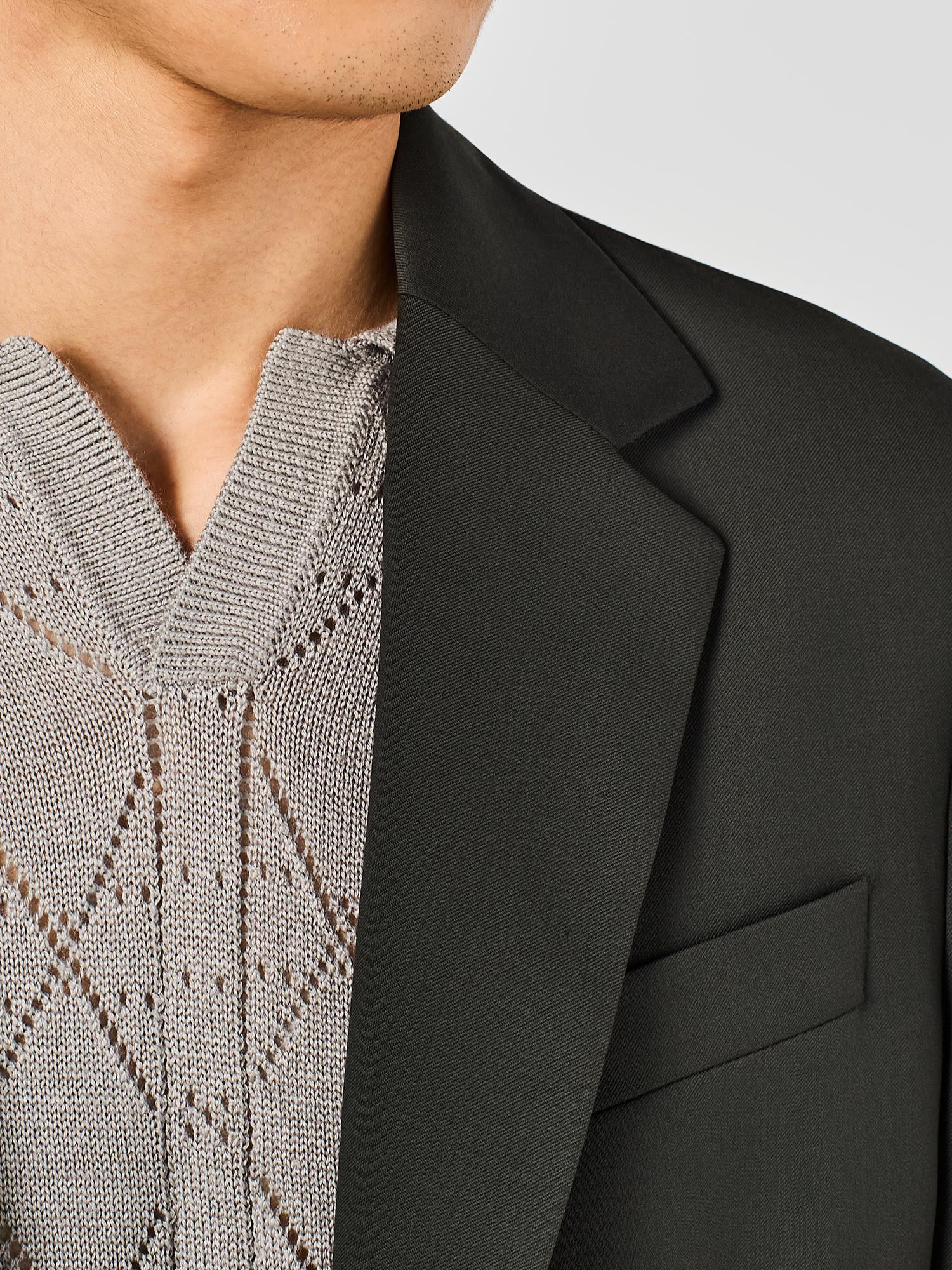 SUITE JACKET IN 100% VIRGIN WOOL