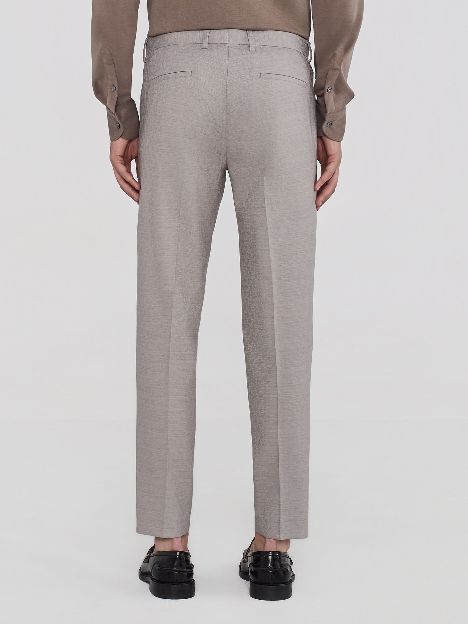 PANTALONE DA ABITO CON LOGO DN