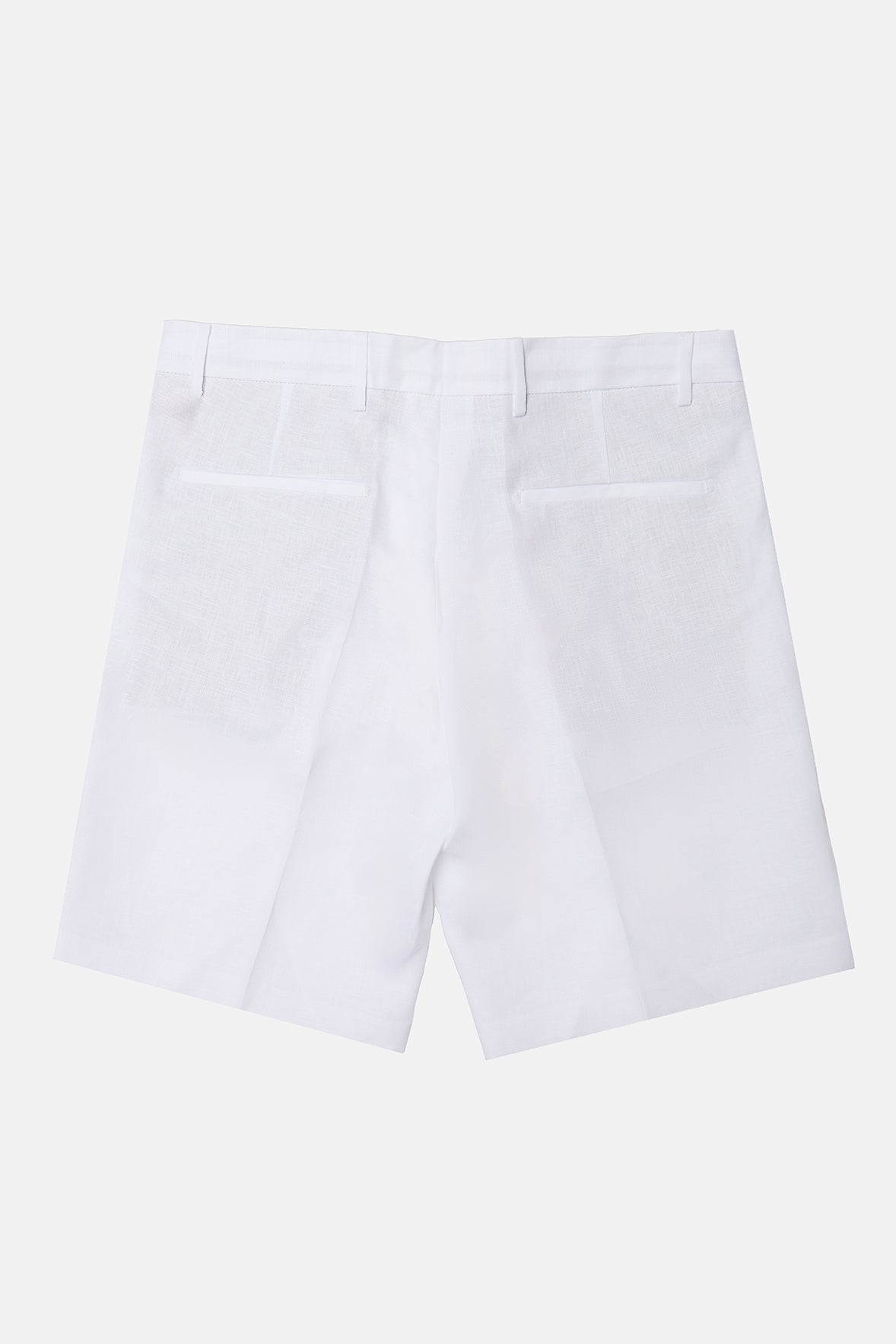TAILORED LINEN SHORTS