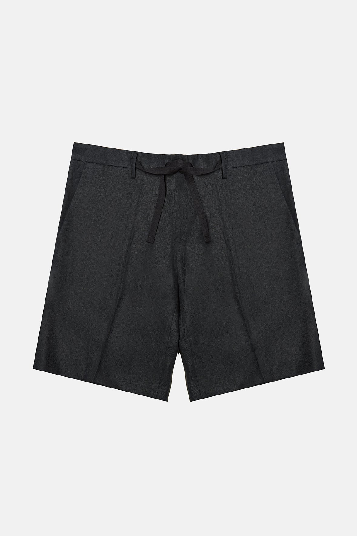 TAILORED LINEN SHORTS