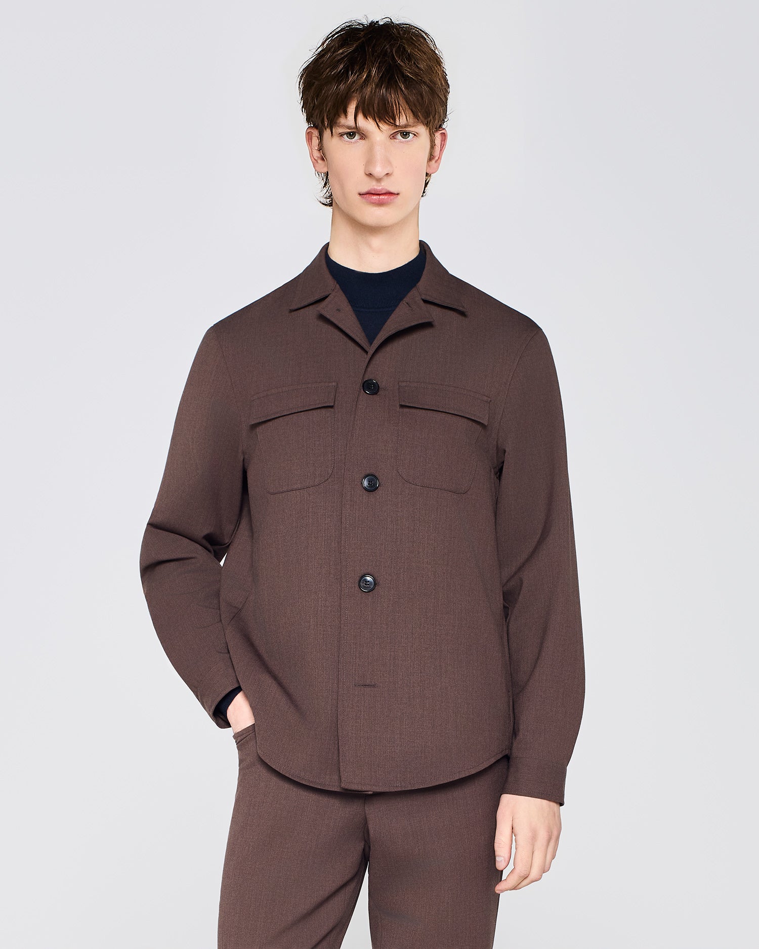 SOVRACAMICIA MISTO LANA