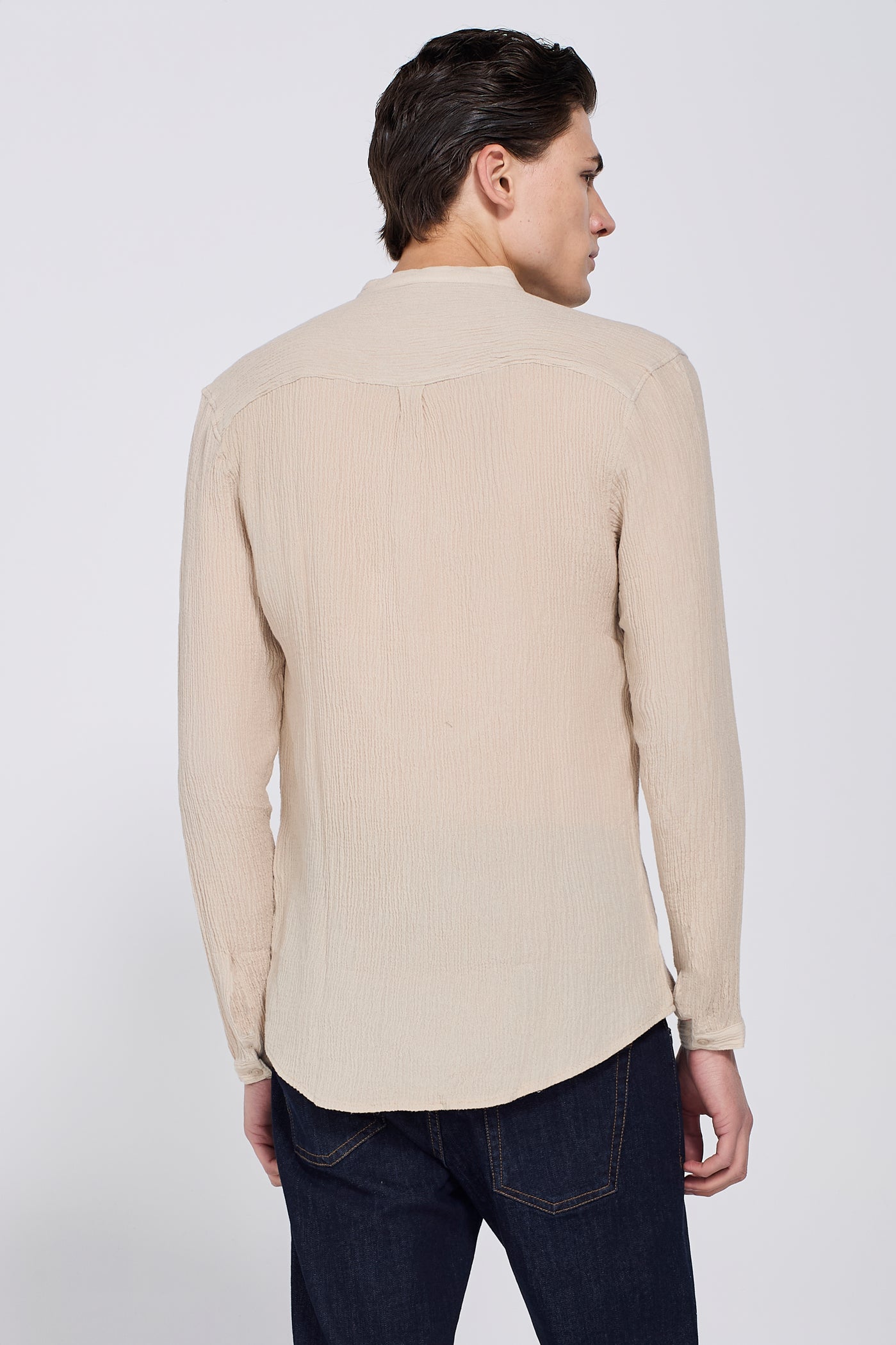 PLEATED SHIRT