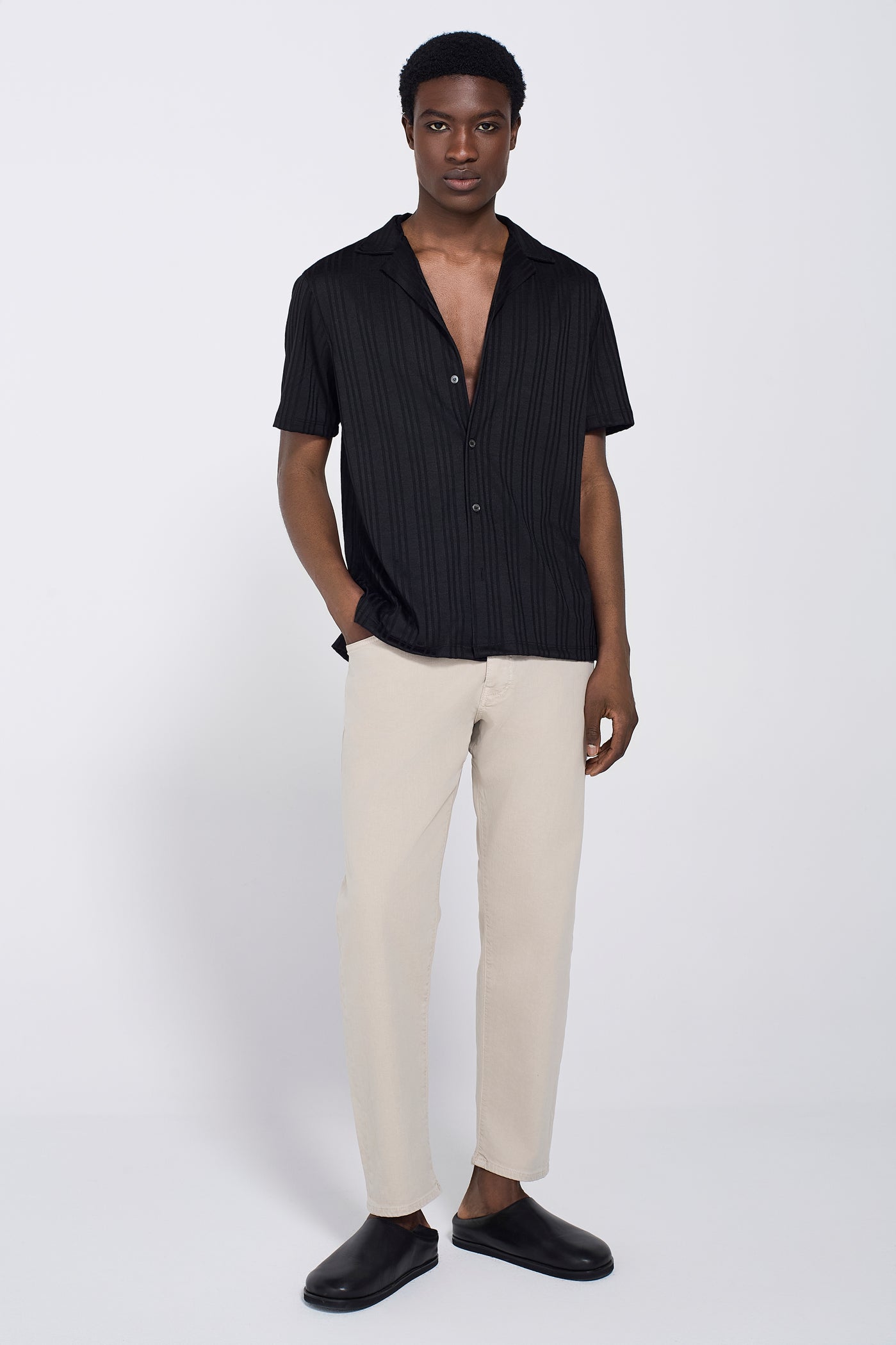 RIBBED SHIRT