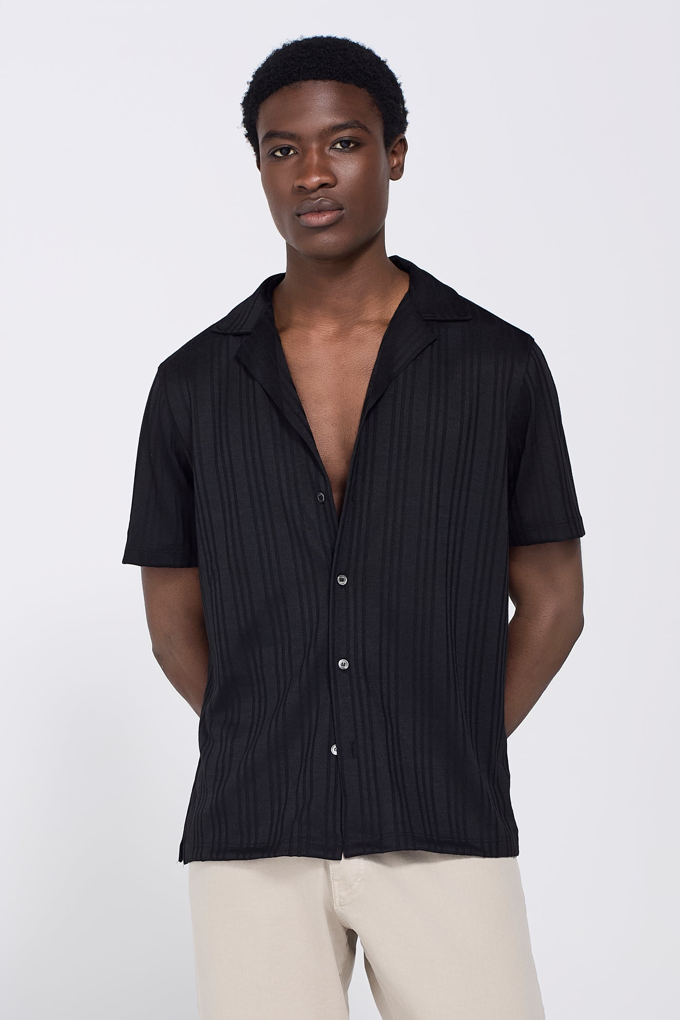 RIBBED SHIRT