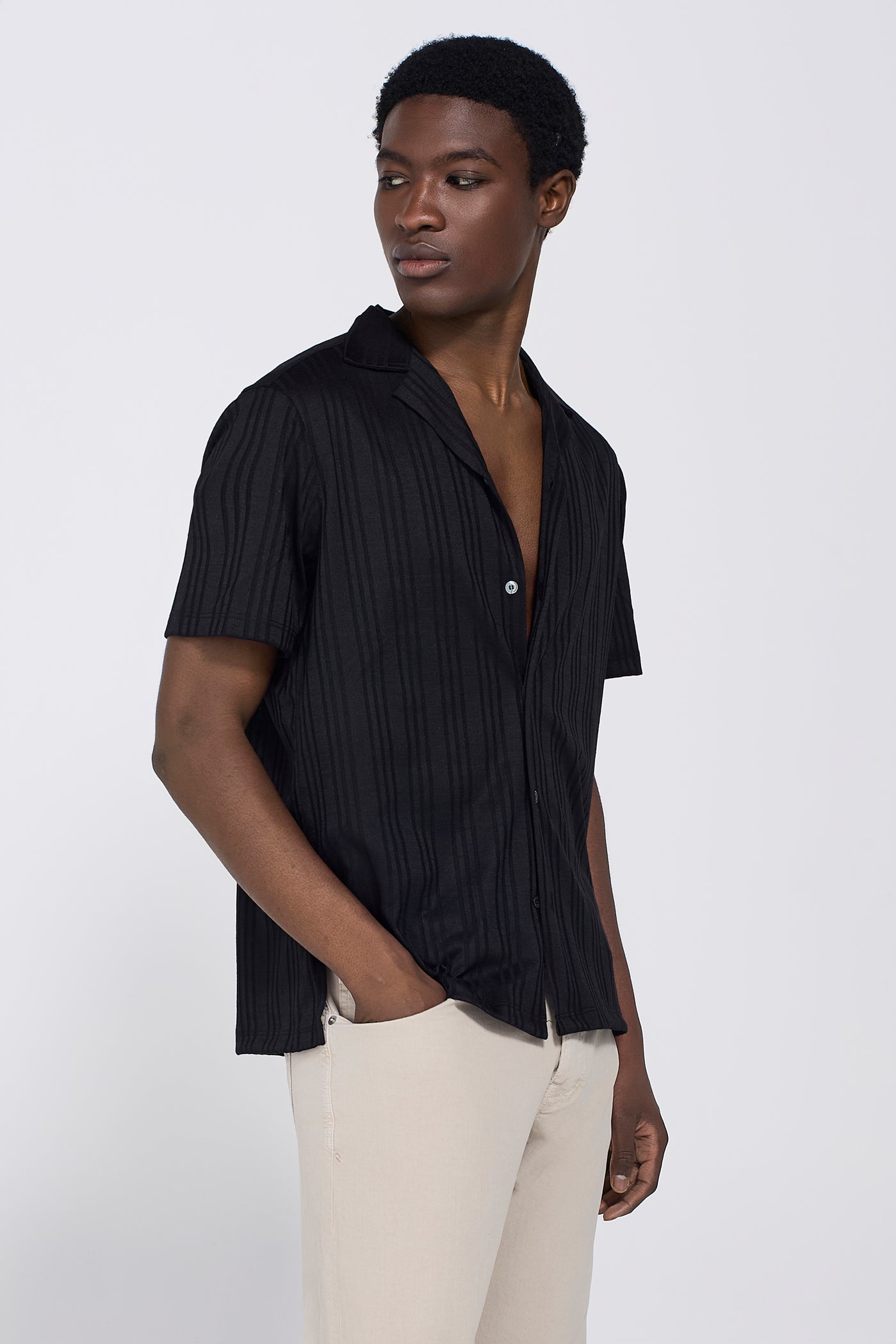 RIBBED SHIRT