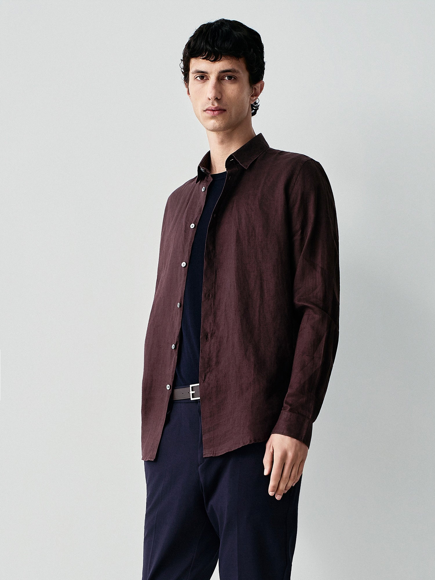 Camicia in puro lino