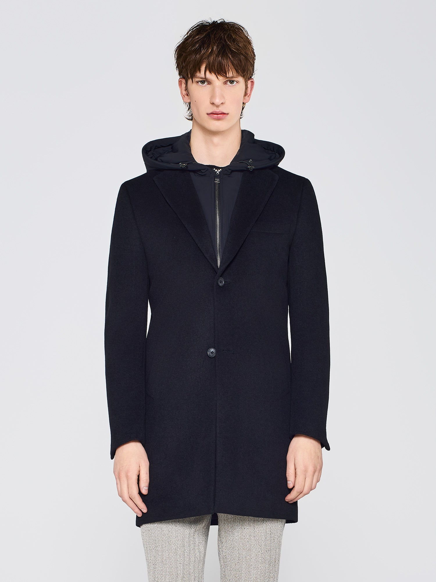 CAPPOTTO IN PANNO CON PETTORINA