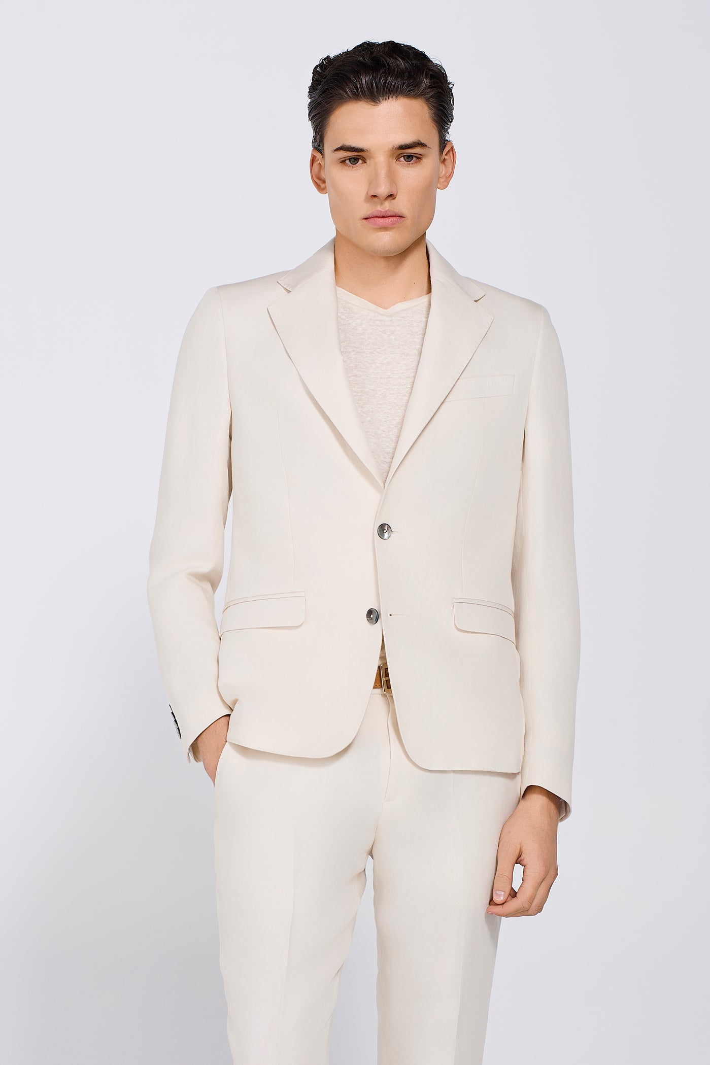 BLAZER DA ABITO IN FRESH LINEN