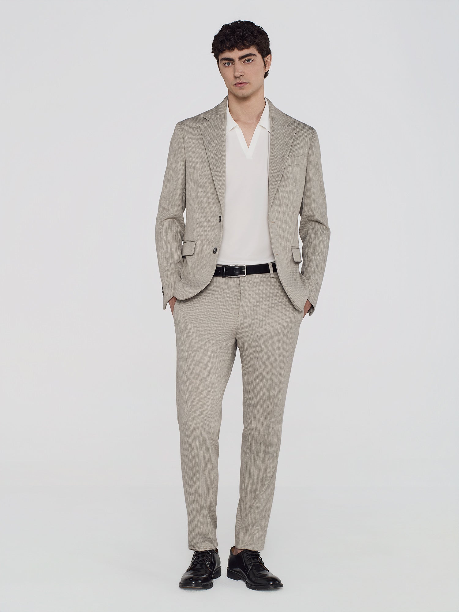 GAUFRE JERSEY BLAZER
