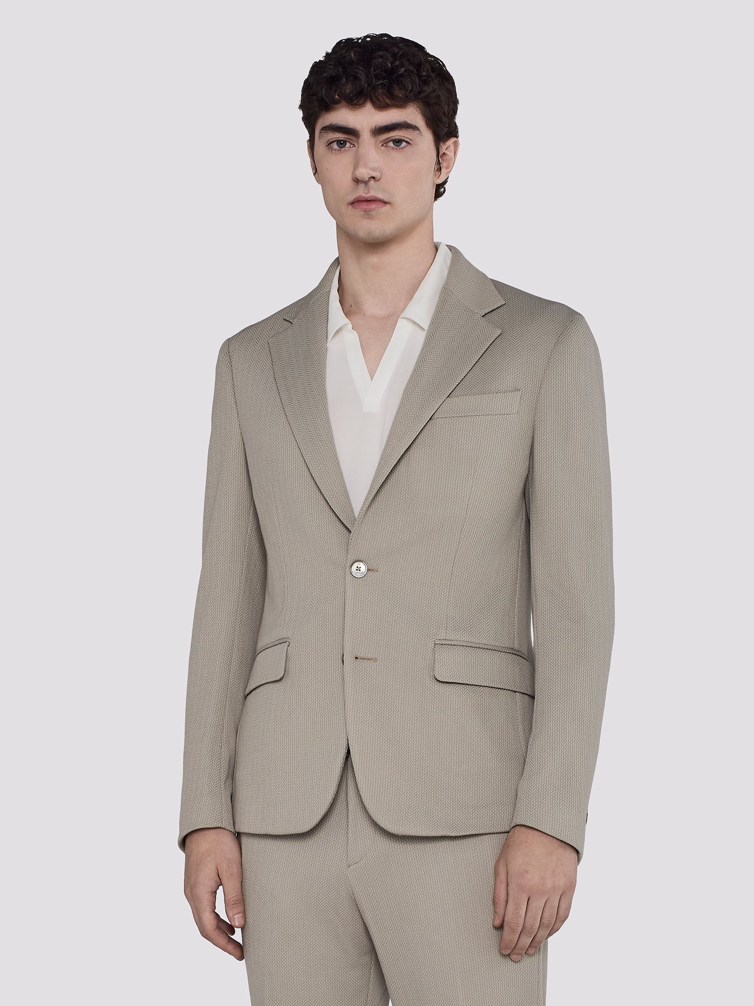 GAUFRE JERSEY BLAZER