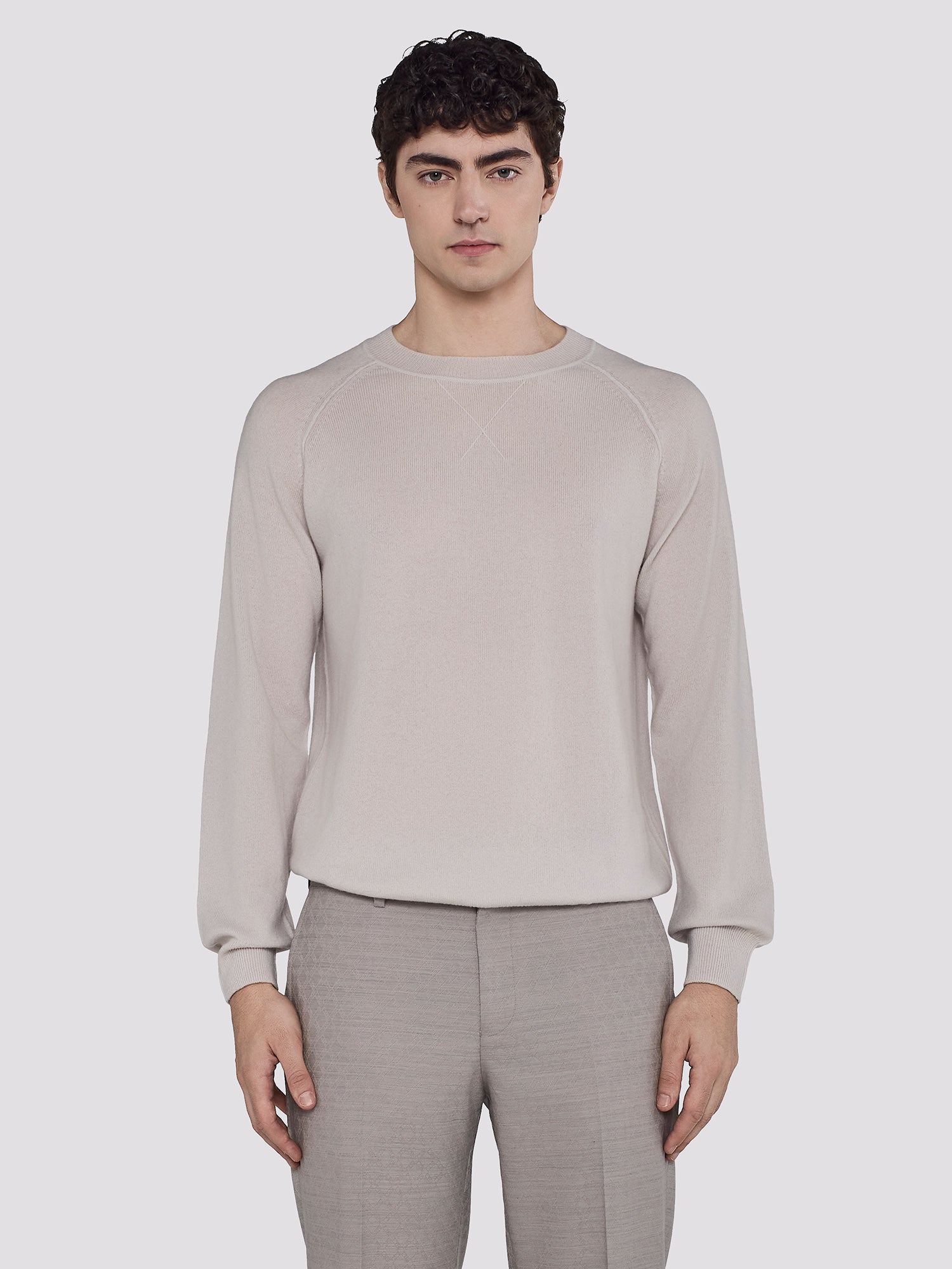 MAGLIA IN MISTO CASHMERE