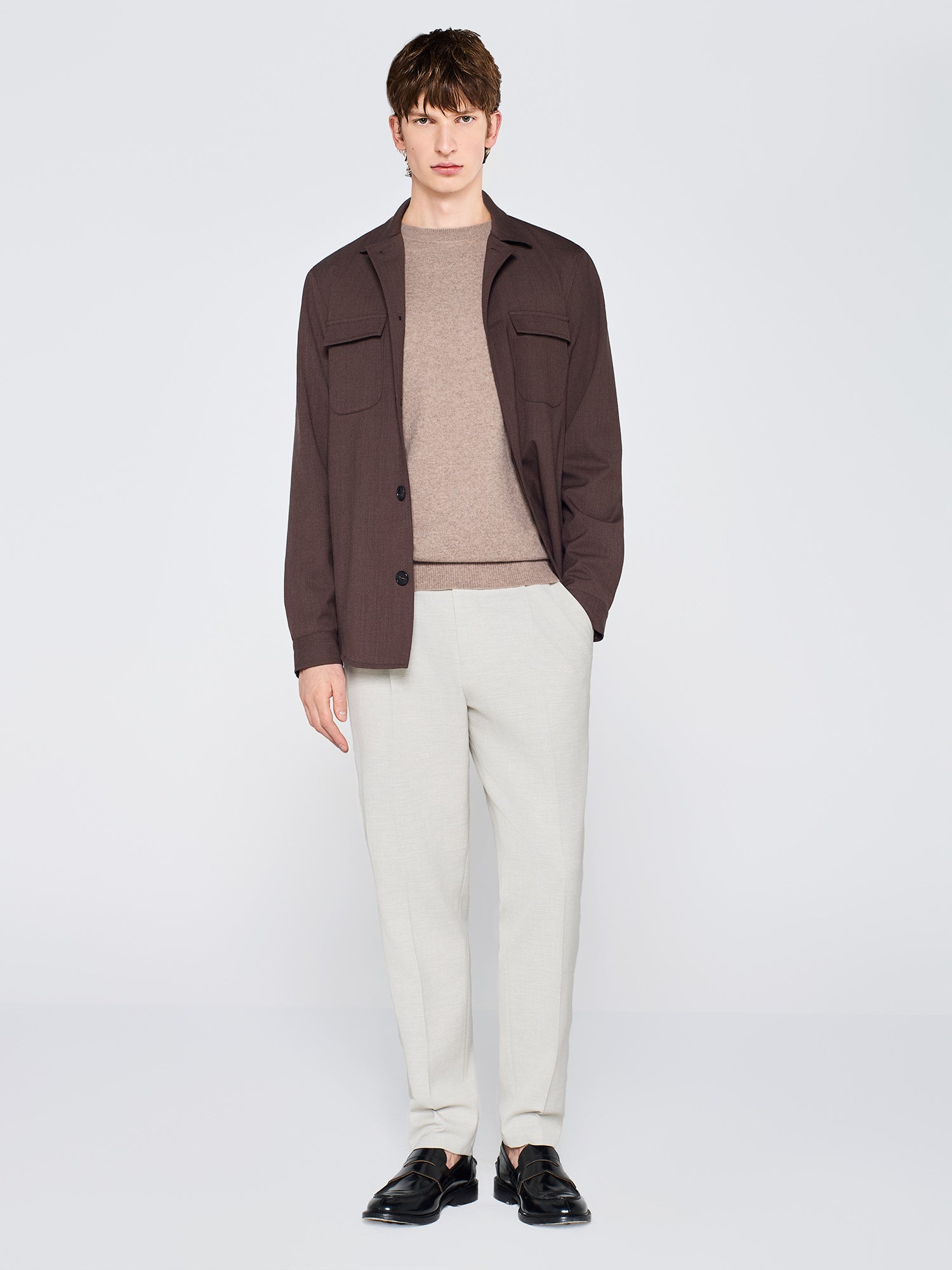 MAGLIA IN MISTO CASHMERE