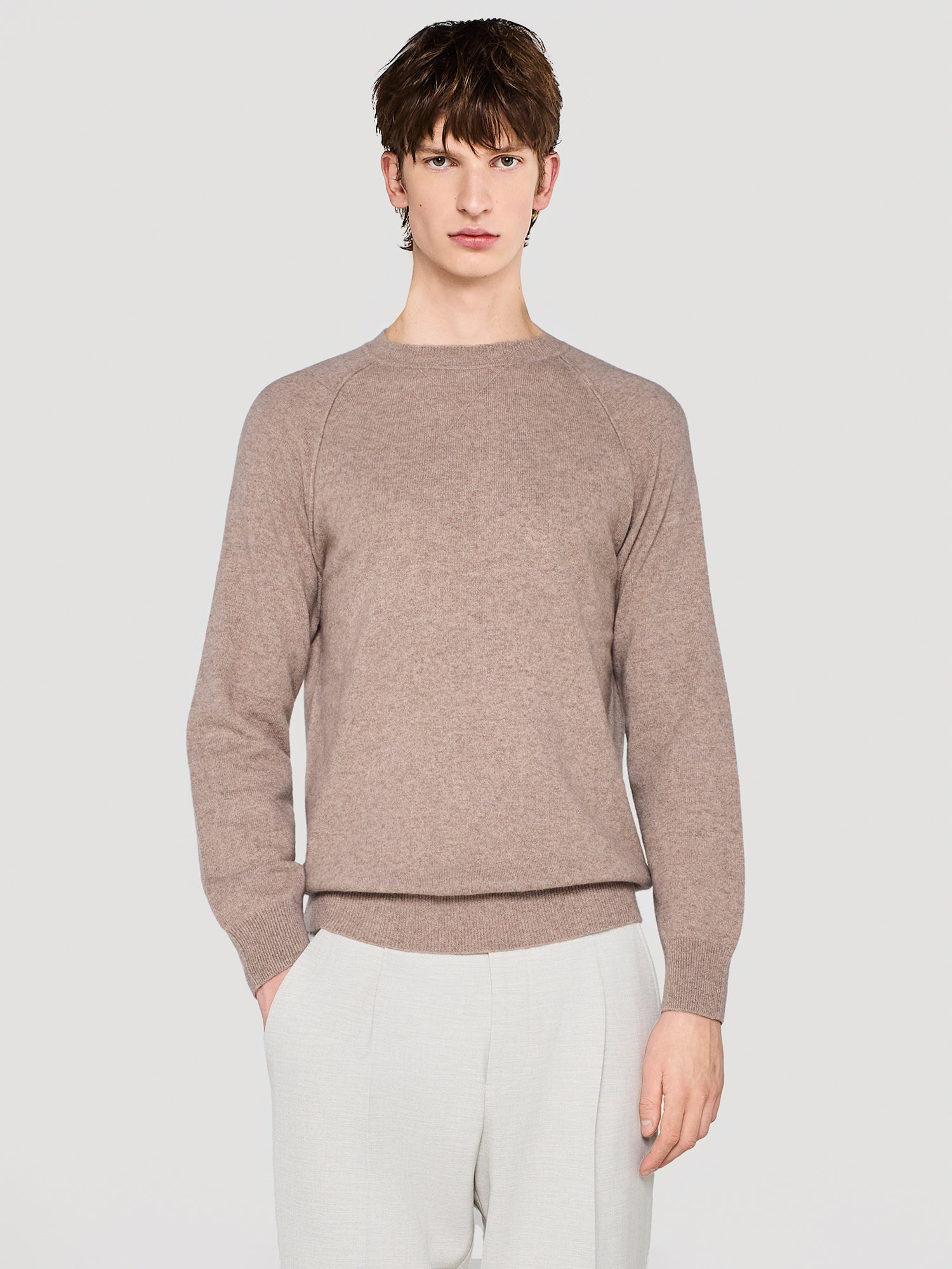 MAGLIA IN MISTO CASHMERE