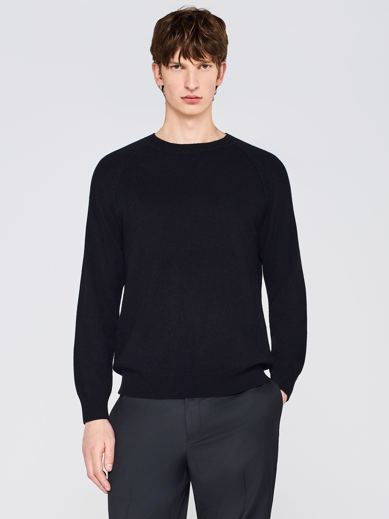 MAGLIA IN MISTO CASHMERE