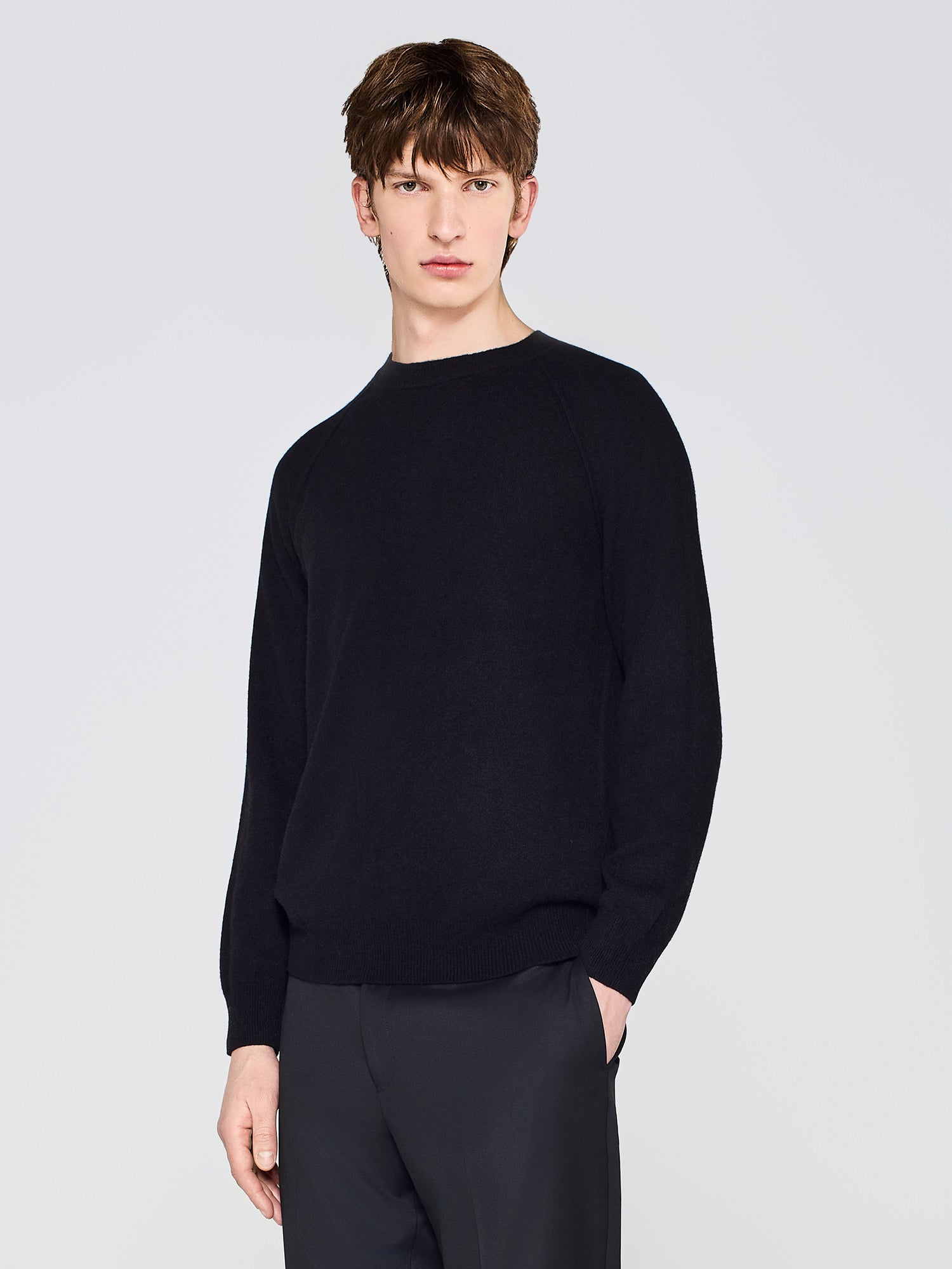 MAGLIA IN MISTO CASHMERE