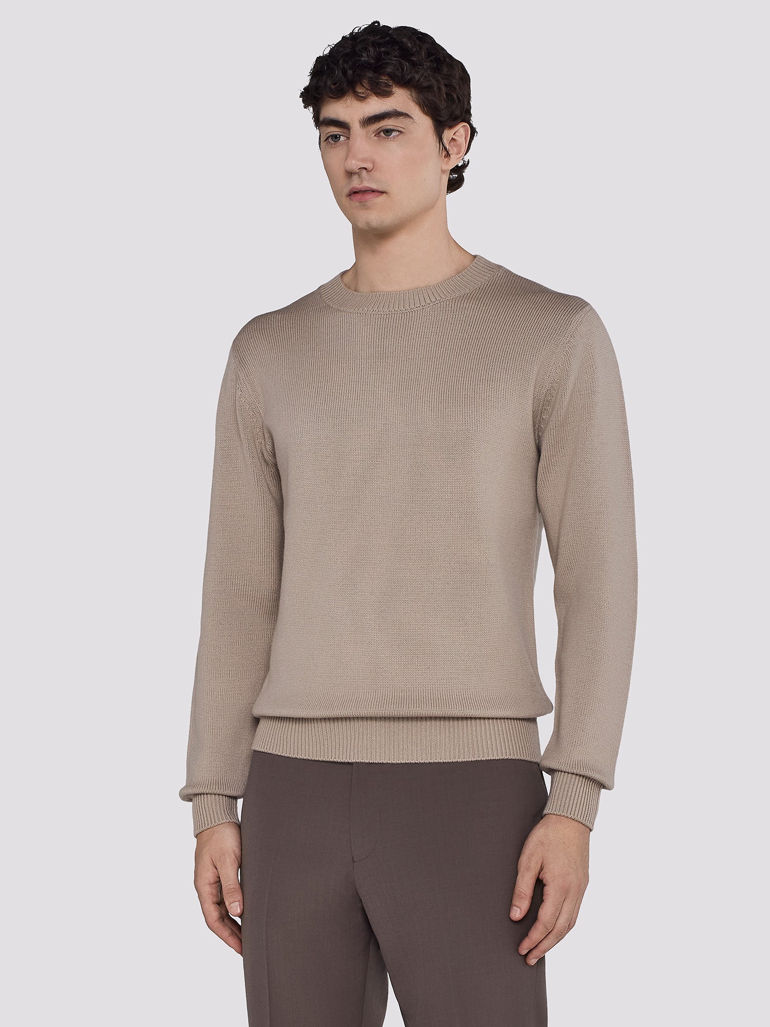 WOOL ROUNDNECK PULLOVER