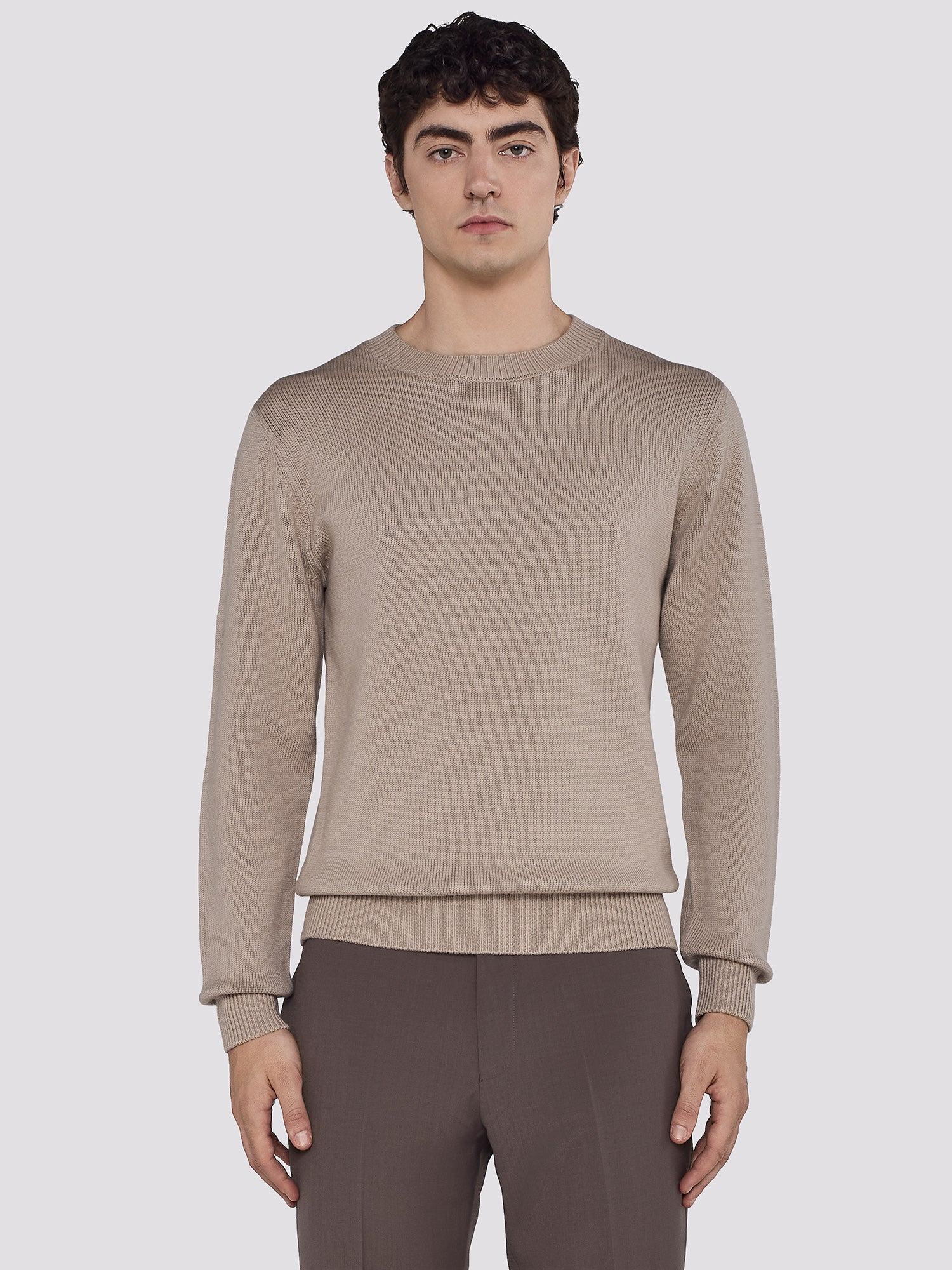 WOOL ROUNDNECK PULLOVER