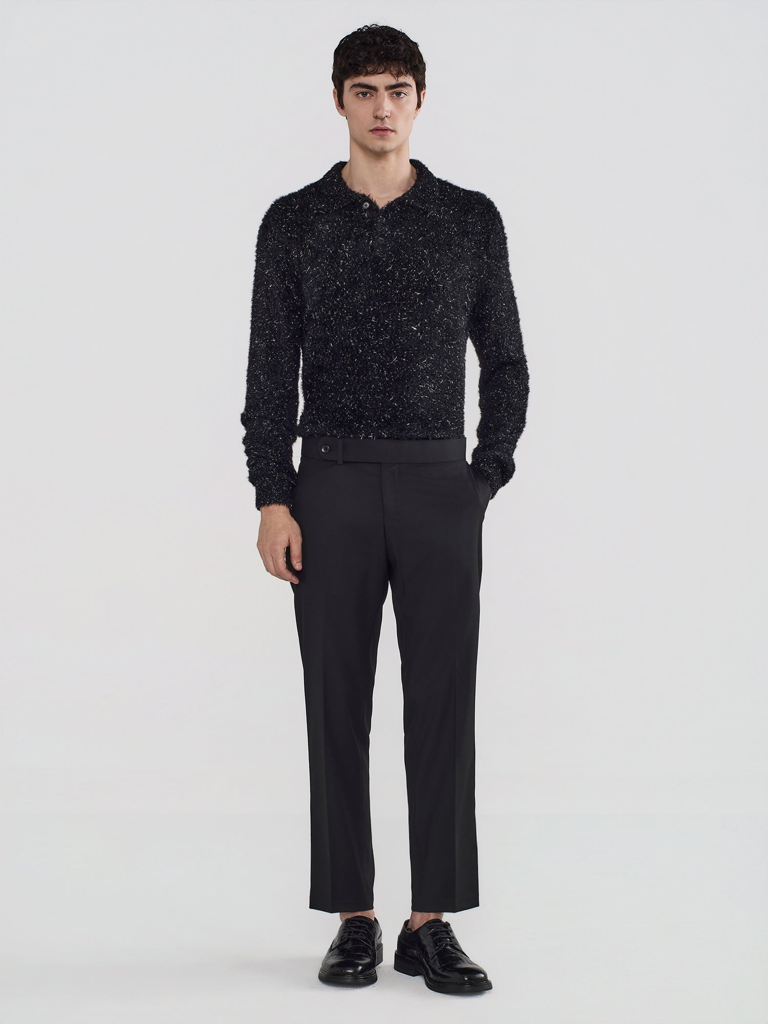 SHINE KNIT POLO