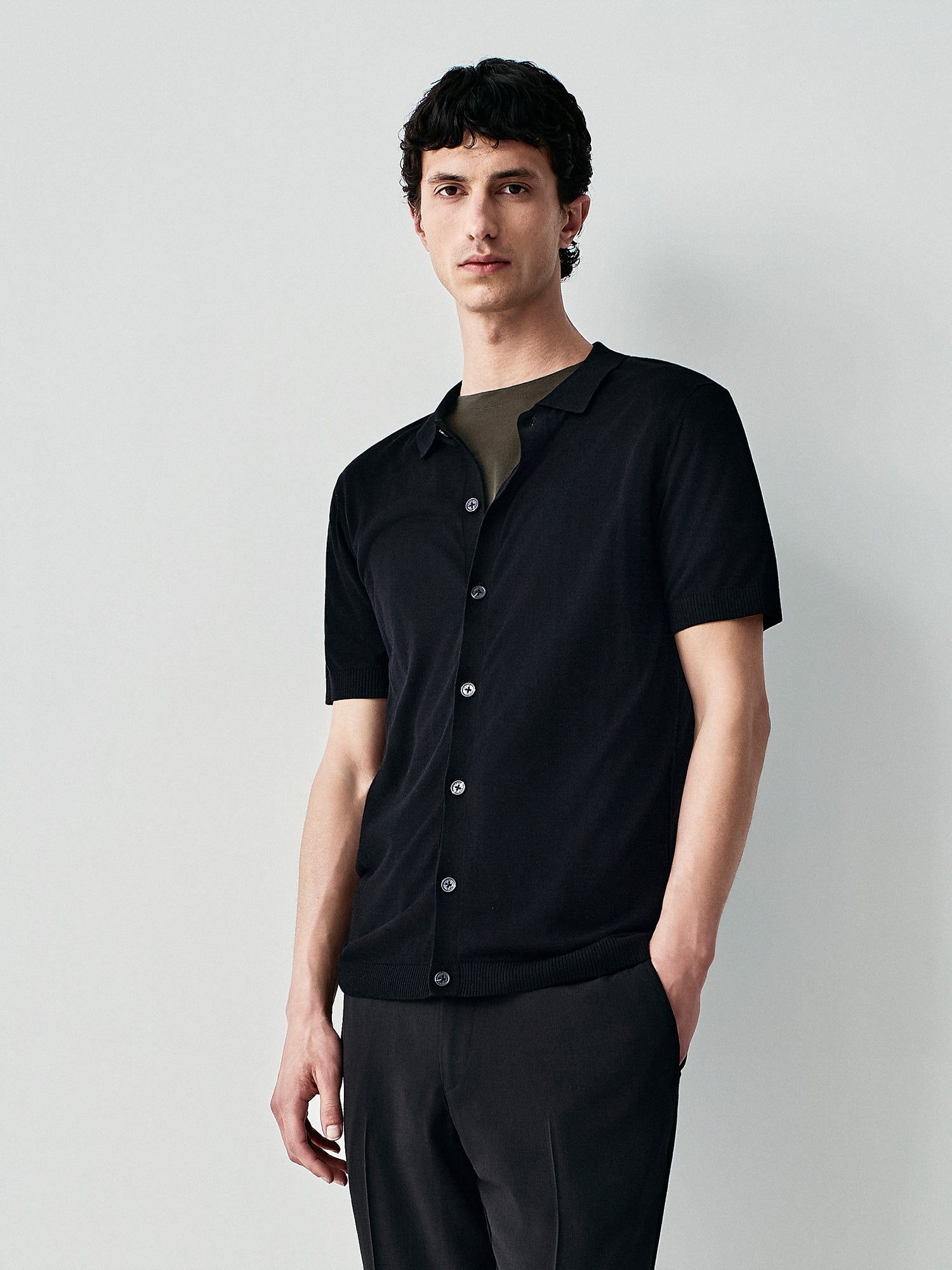 Cardigan in misto seta