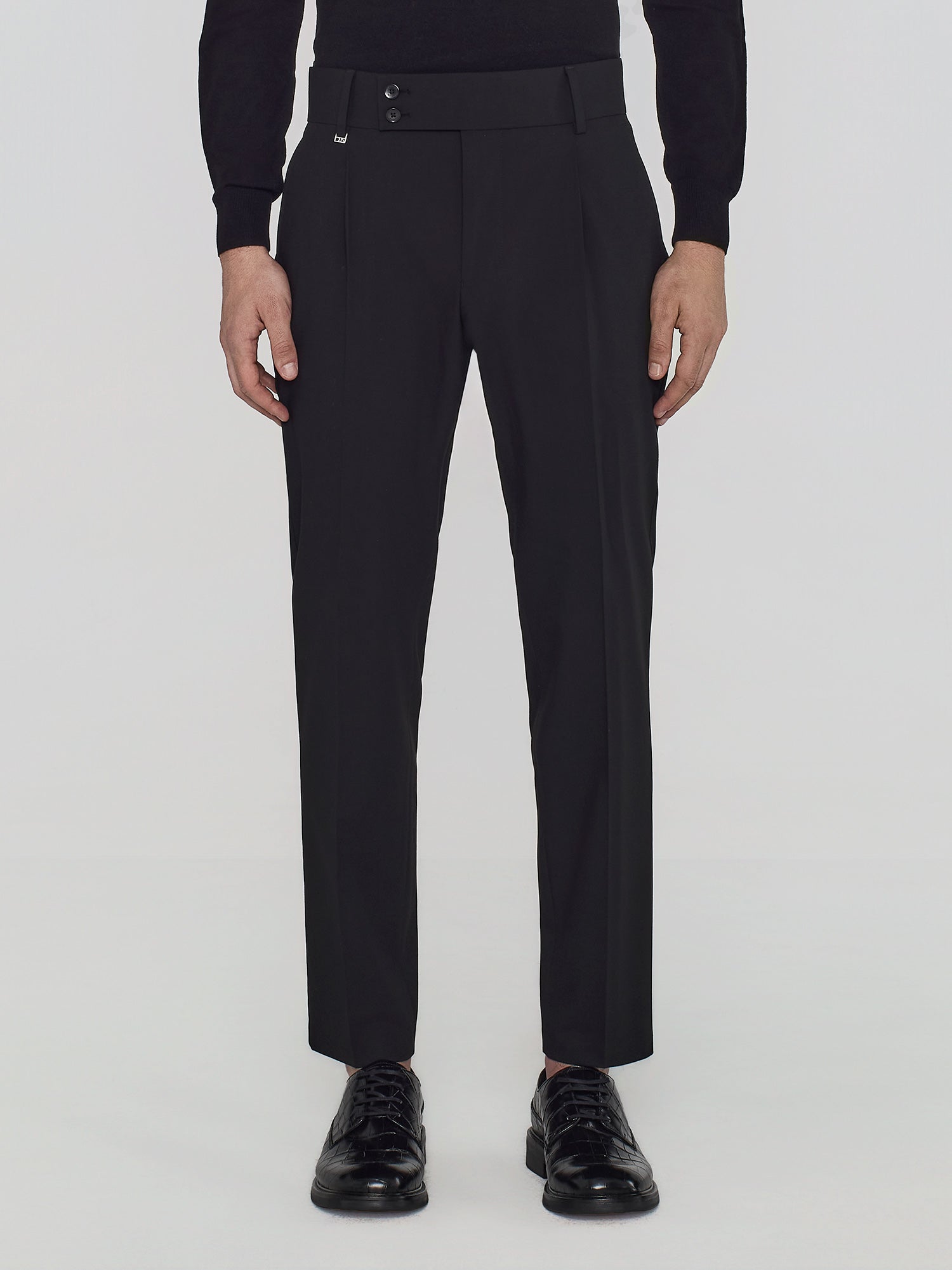 PANTALONE SARTORIALE A FASCIA ALTA