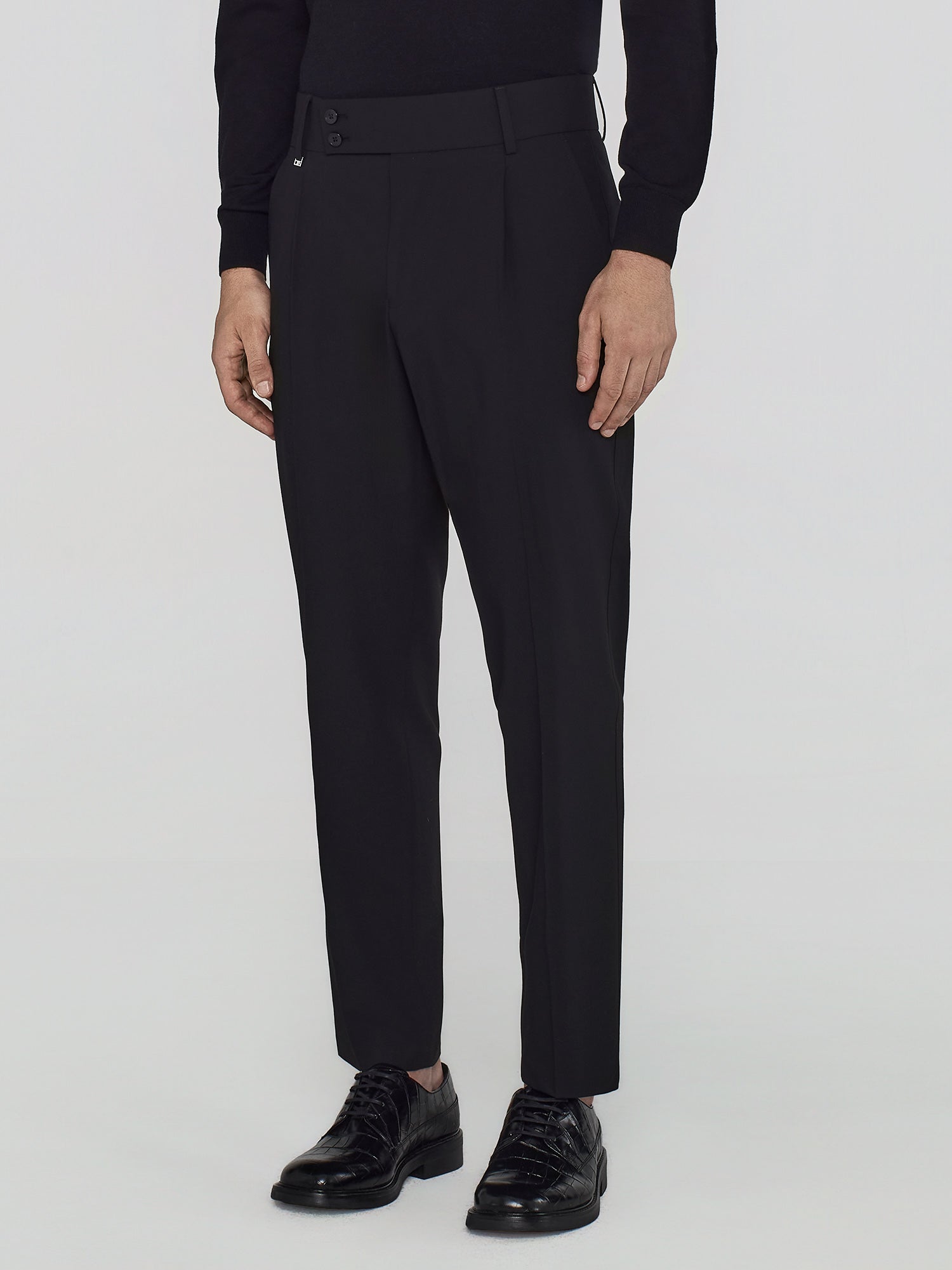 PANTALONE SARTORIALE A FASCIA ALTA