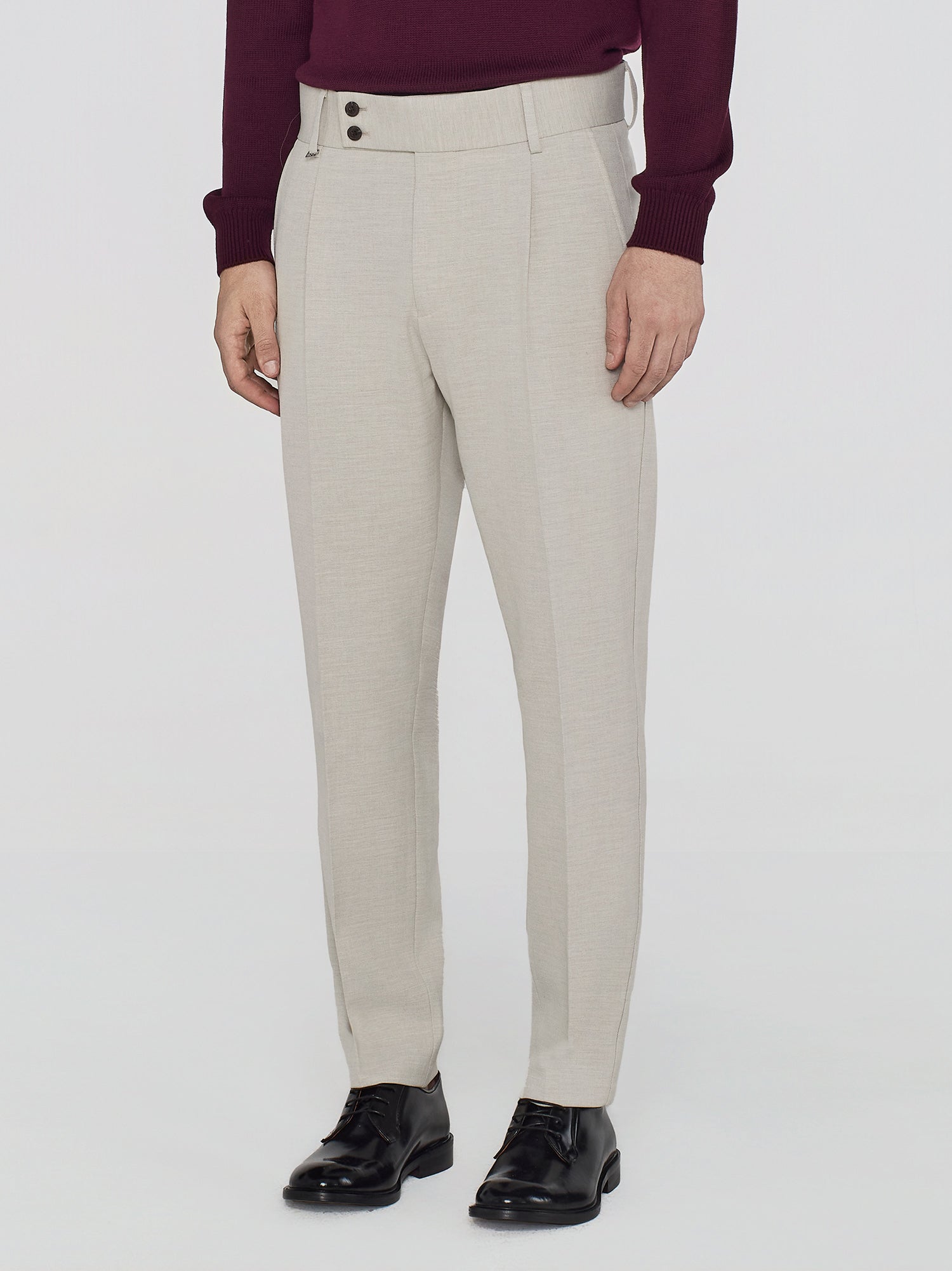 PANTALONE SARTORIALE TRAMA CHEVRON