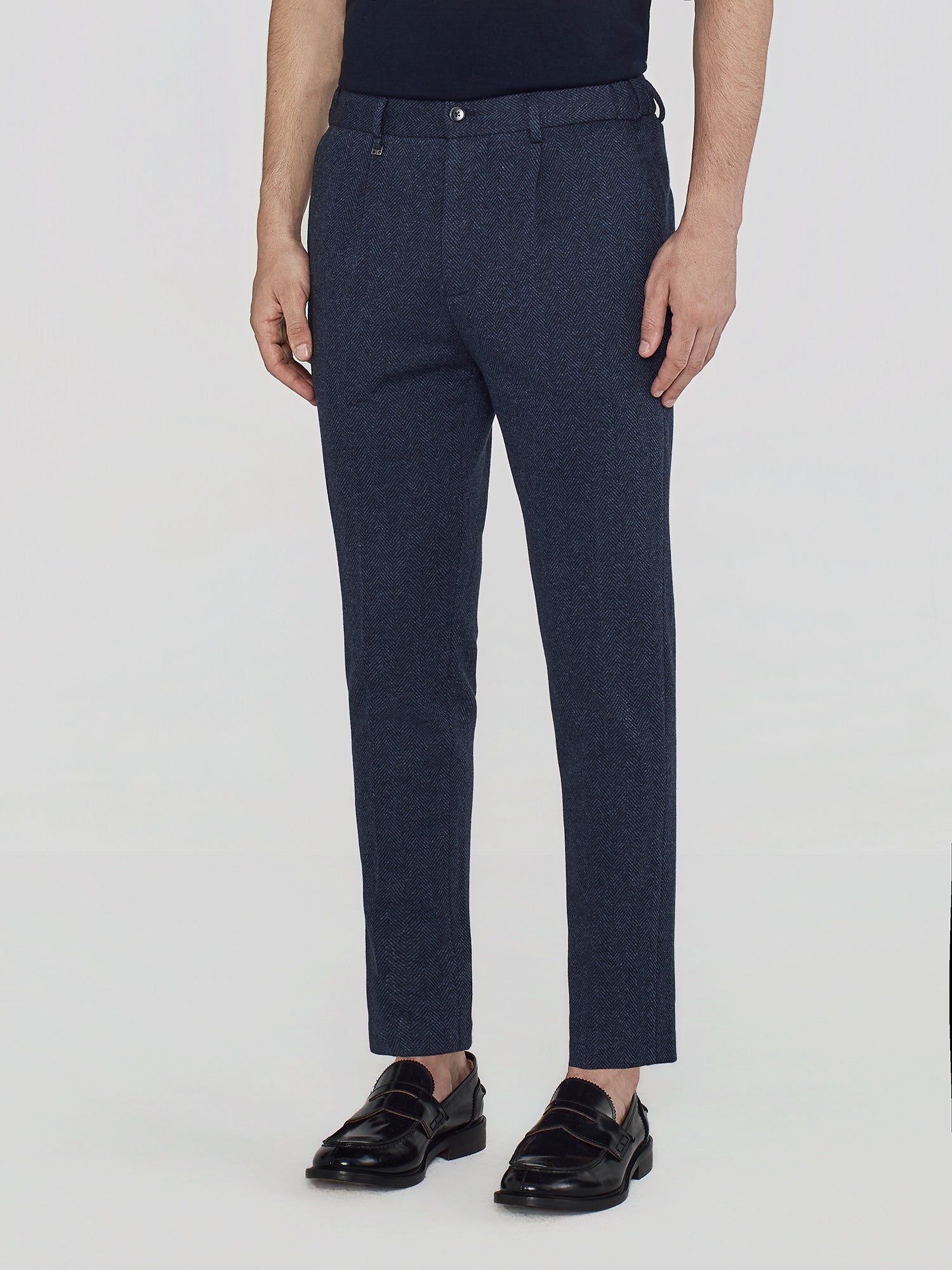 JERSEY FLANNEL TROUSERS