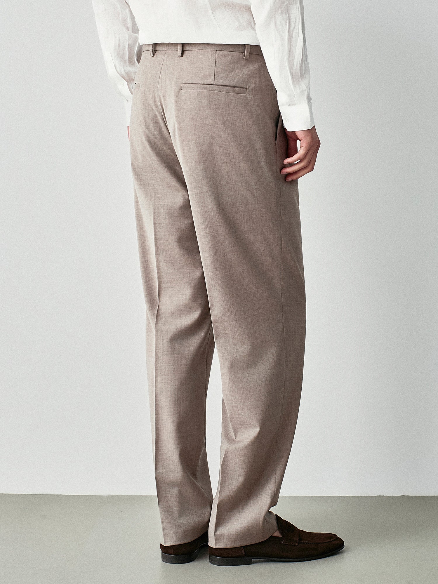 Relaxed Fit Tailored Trousers