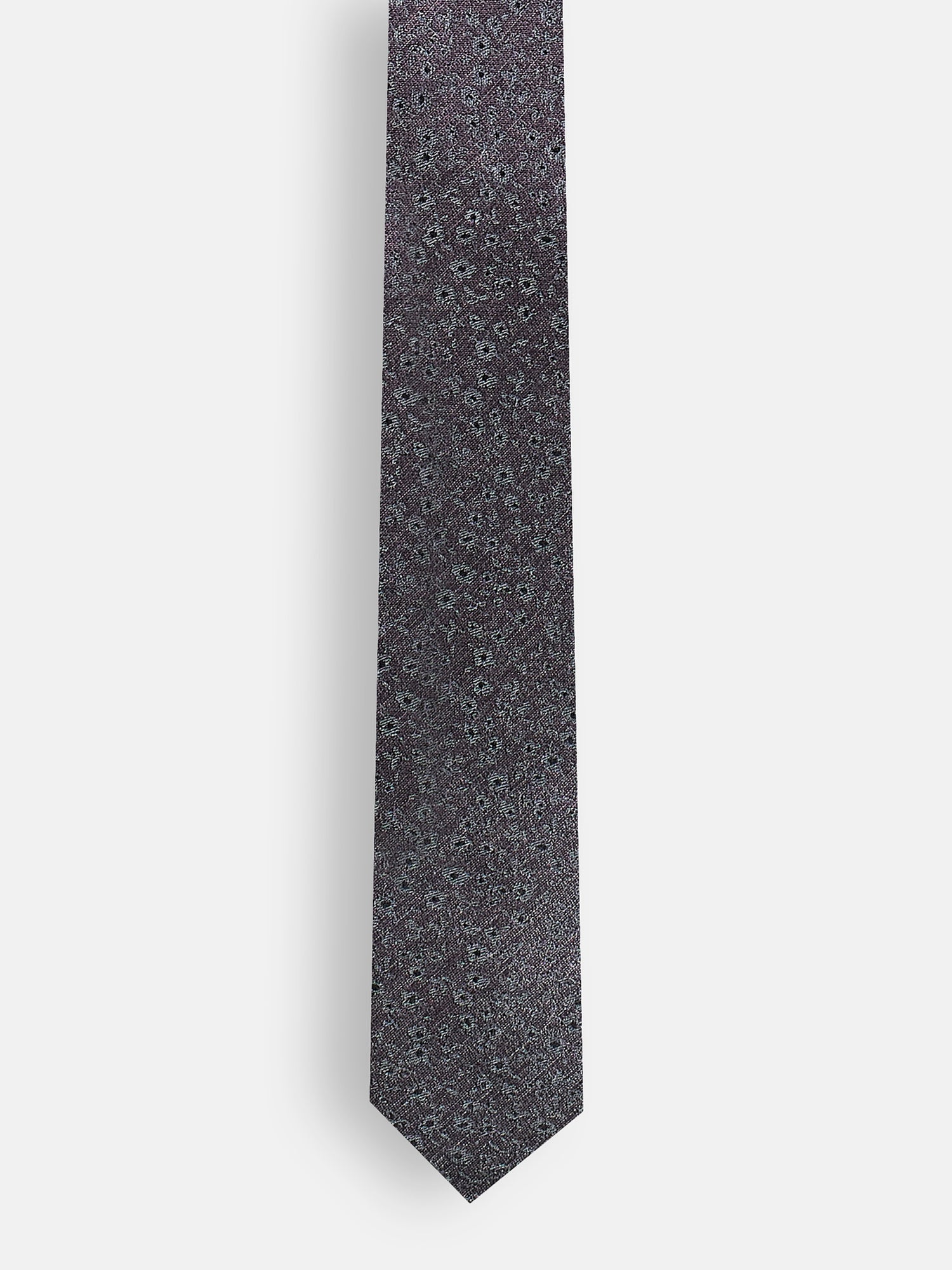 Cravatta floral jaquard