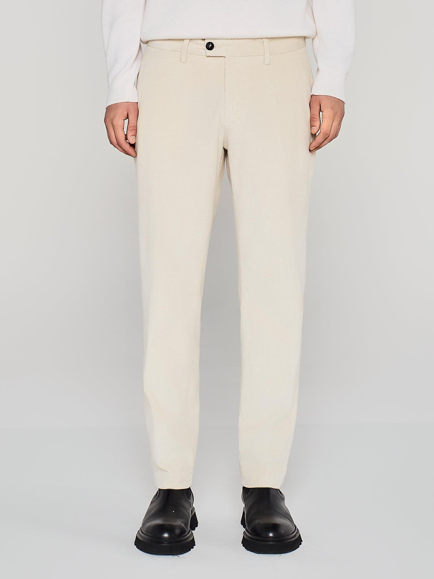 PANTALONE IN VELLUTO A COSTE