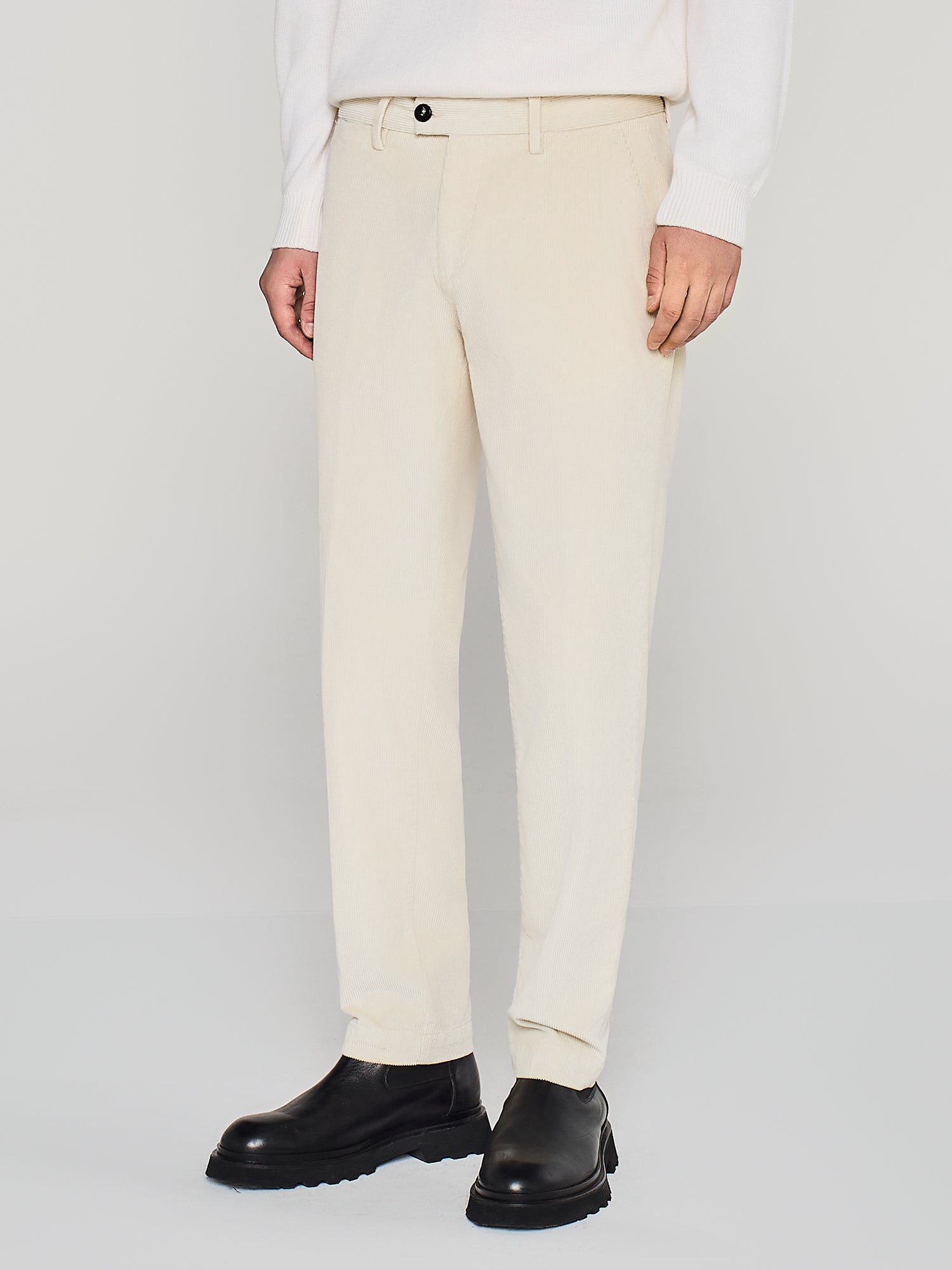 PANTALONE IN VELLUTO A COSTE