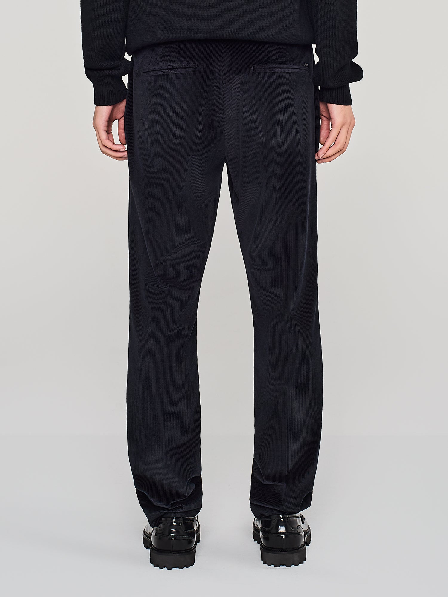 RIBBED CORDUROY TROUSERS