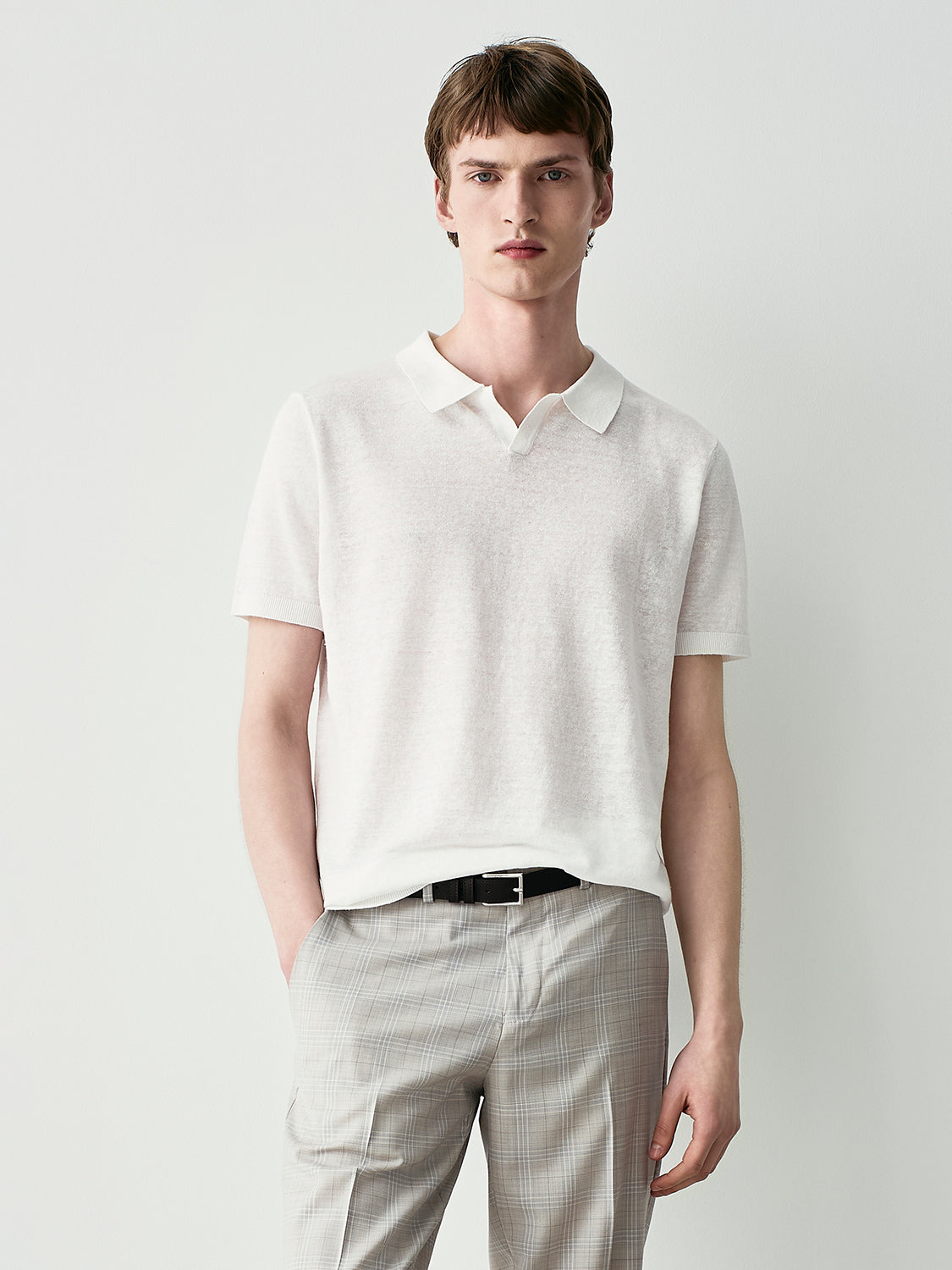 Polo pure linen