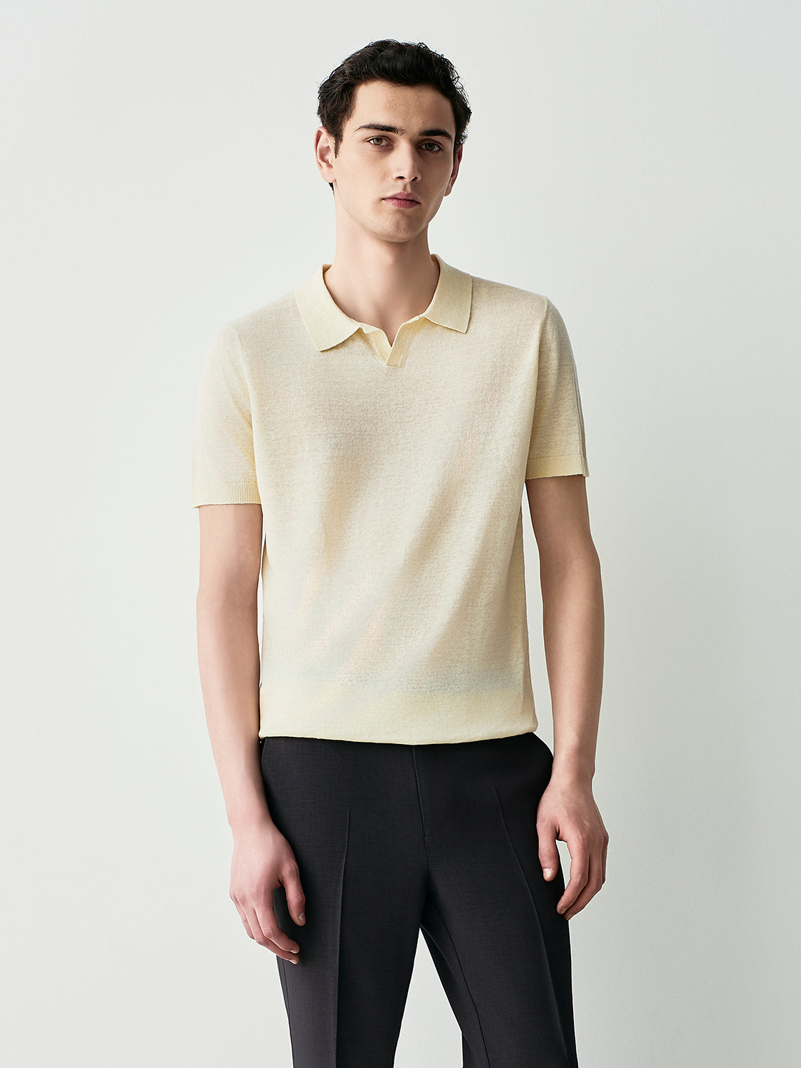 Polo pure linen