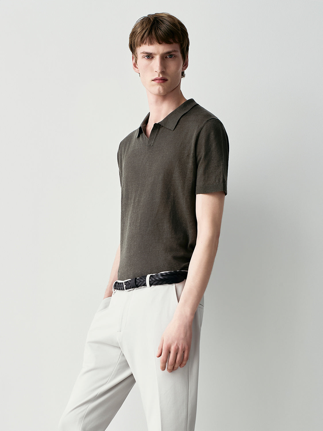 Polo pure linen